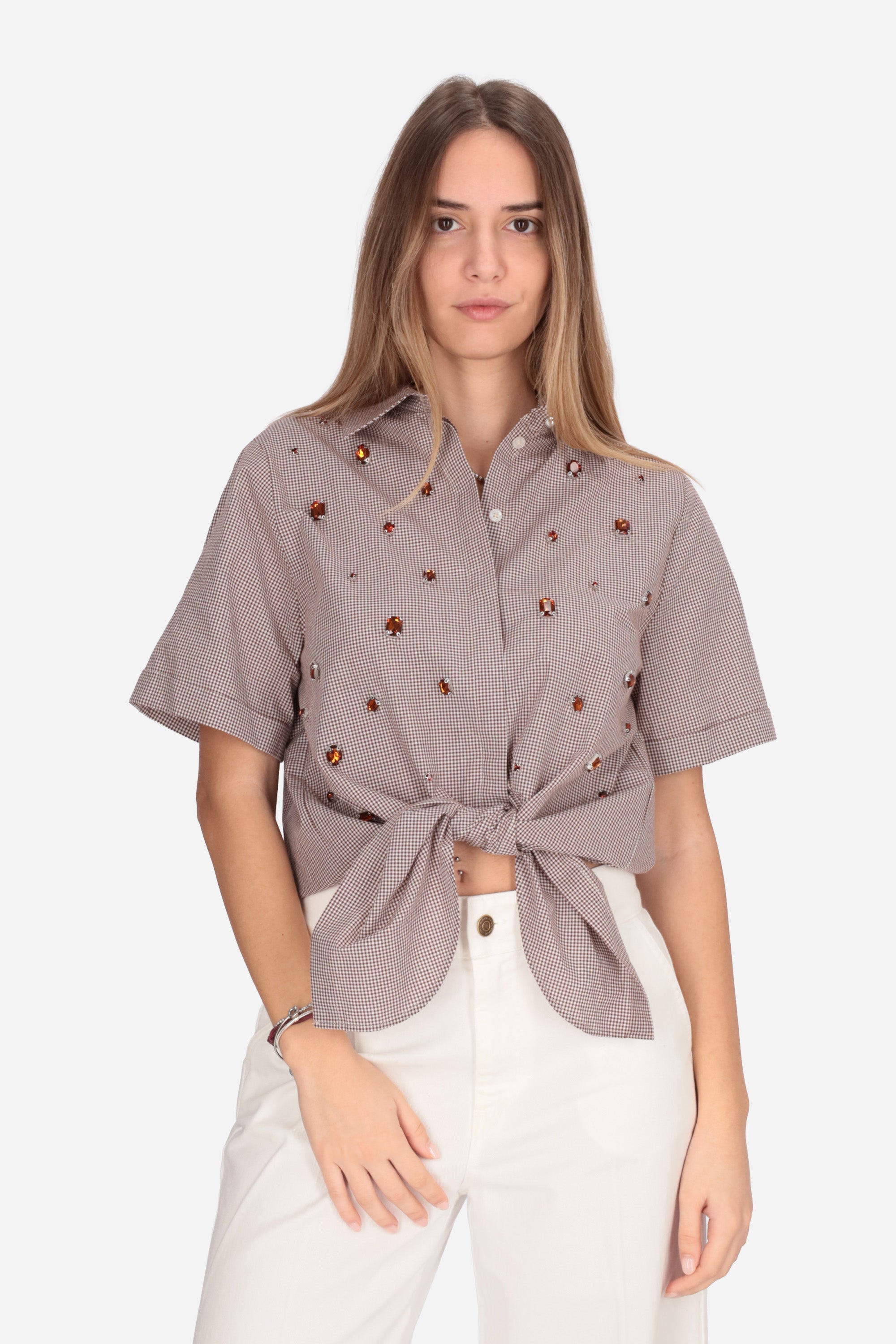 MARRONE | LIU JO - D CA6248T527A Camicia