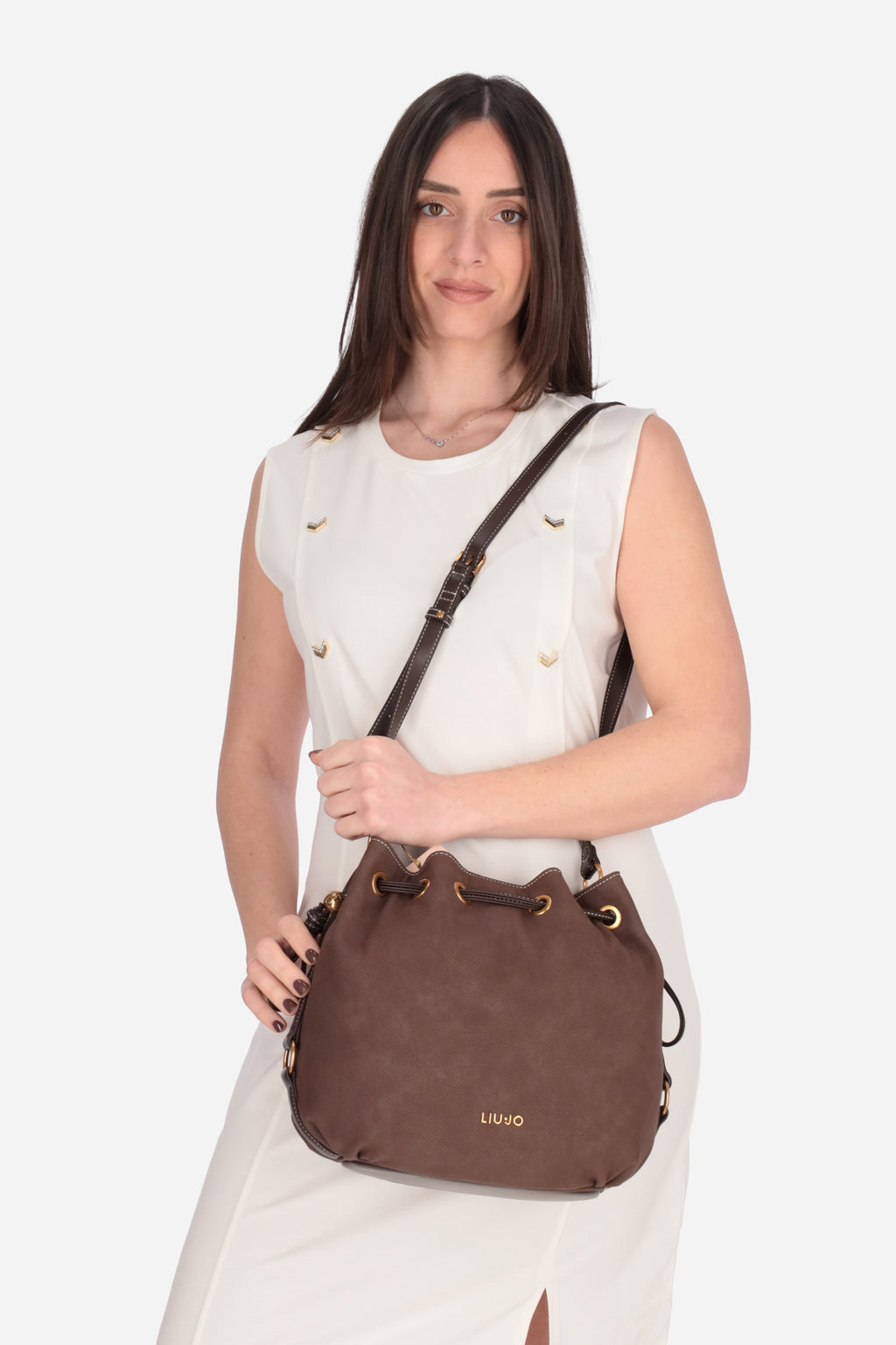 MARRONE | LIU JO - D AA6085E1116 Borsa