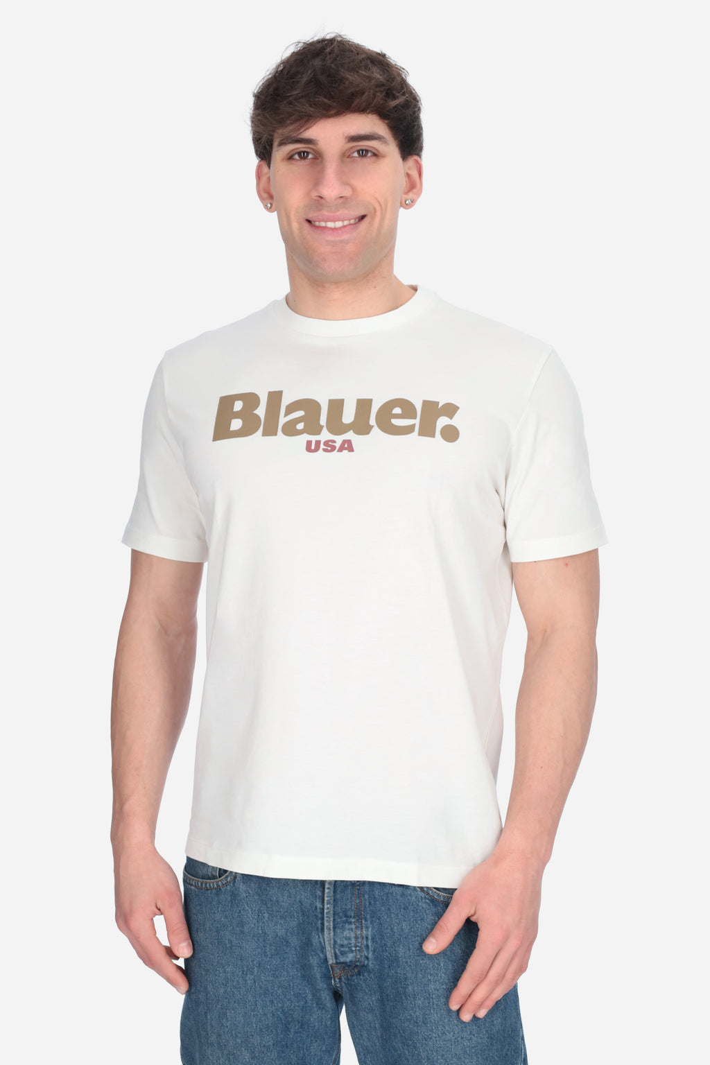 BIANCO | BLAUER - U 26SBLUH02299-007439 T-shirt