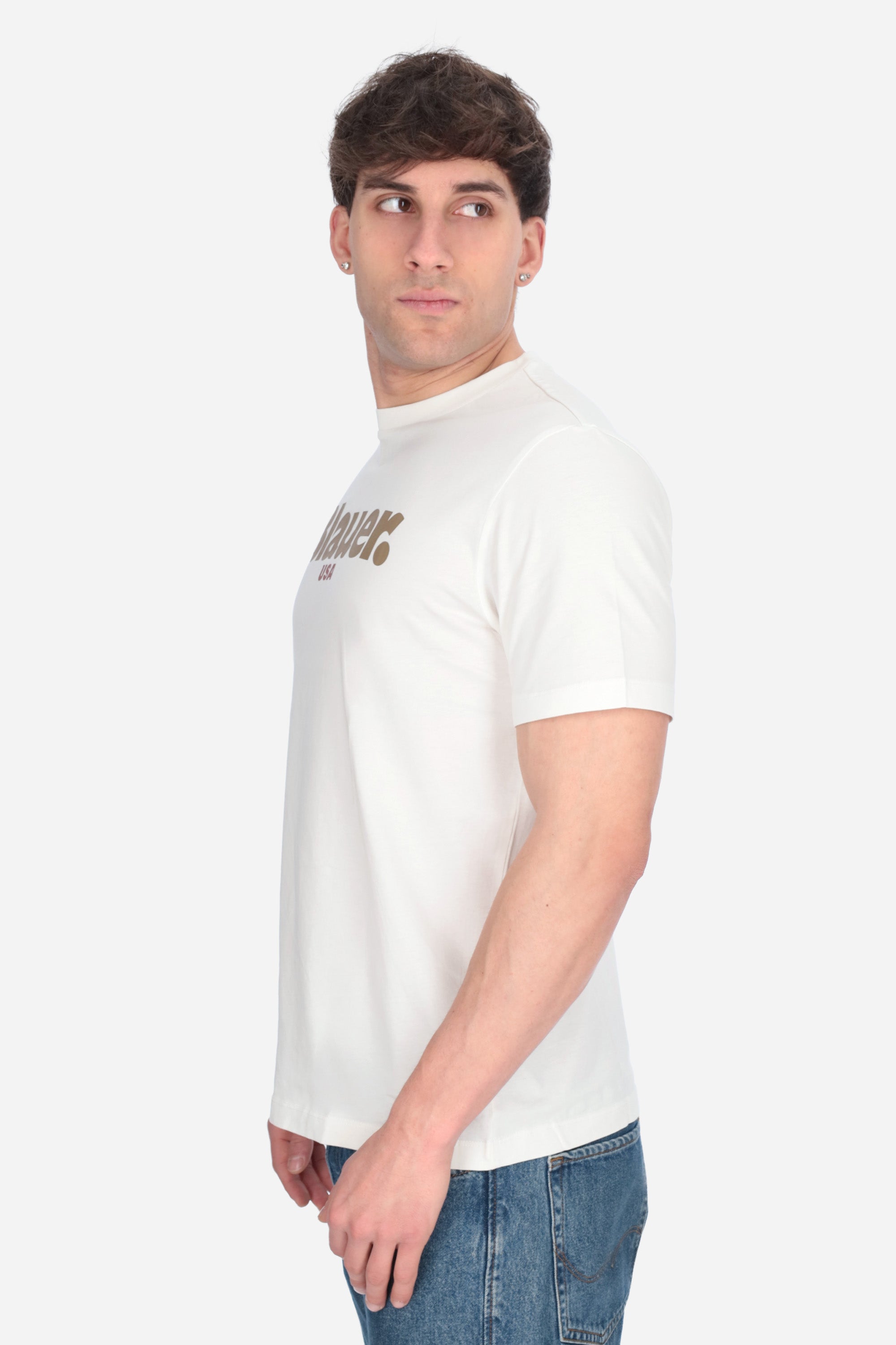 BIANCO | BLAUER - U 26SBLUH02299-007439 T-shirt