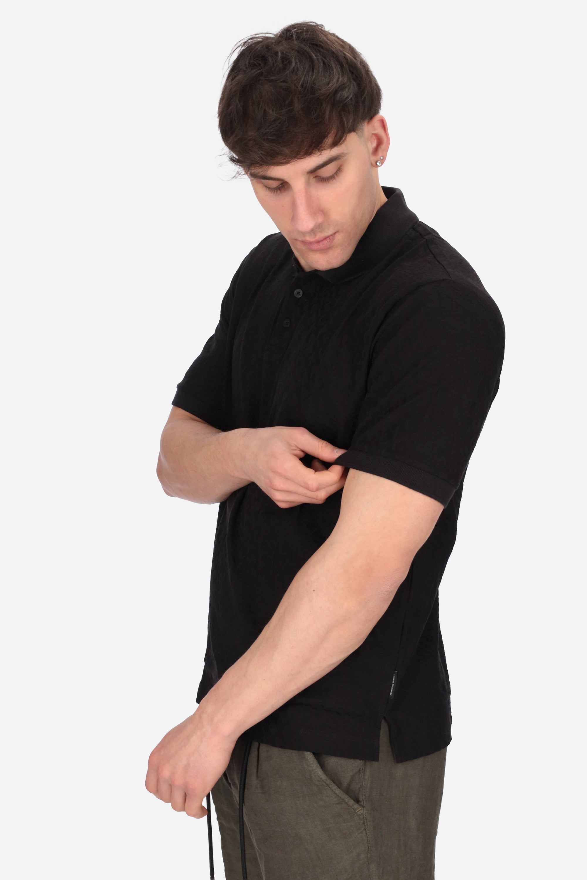 NERO | ARMANI EXCHANGE - U XM002346 Polo