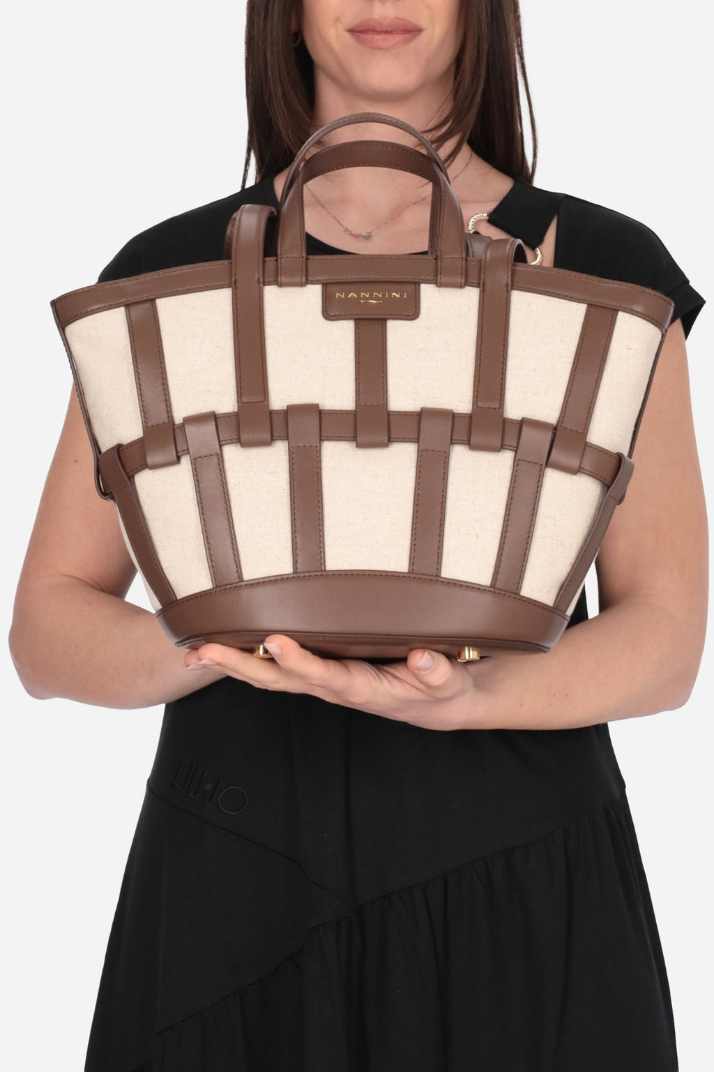 MARRONE | NANNINI BORSE - D 19191 Borsa