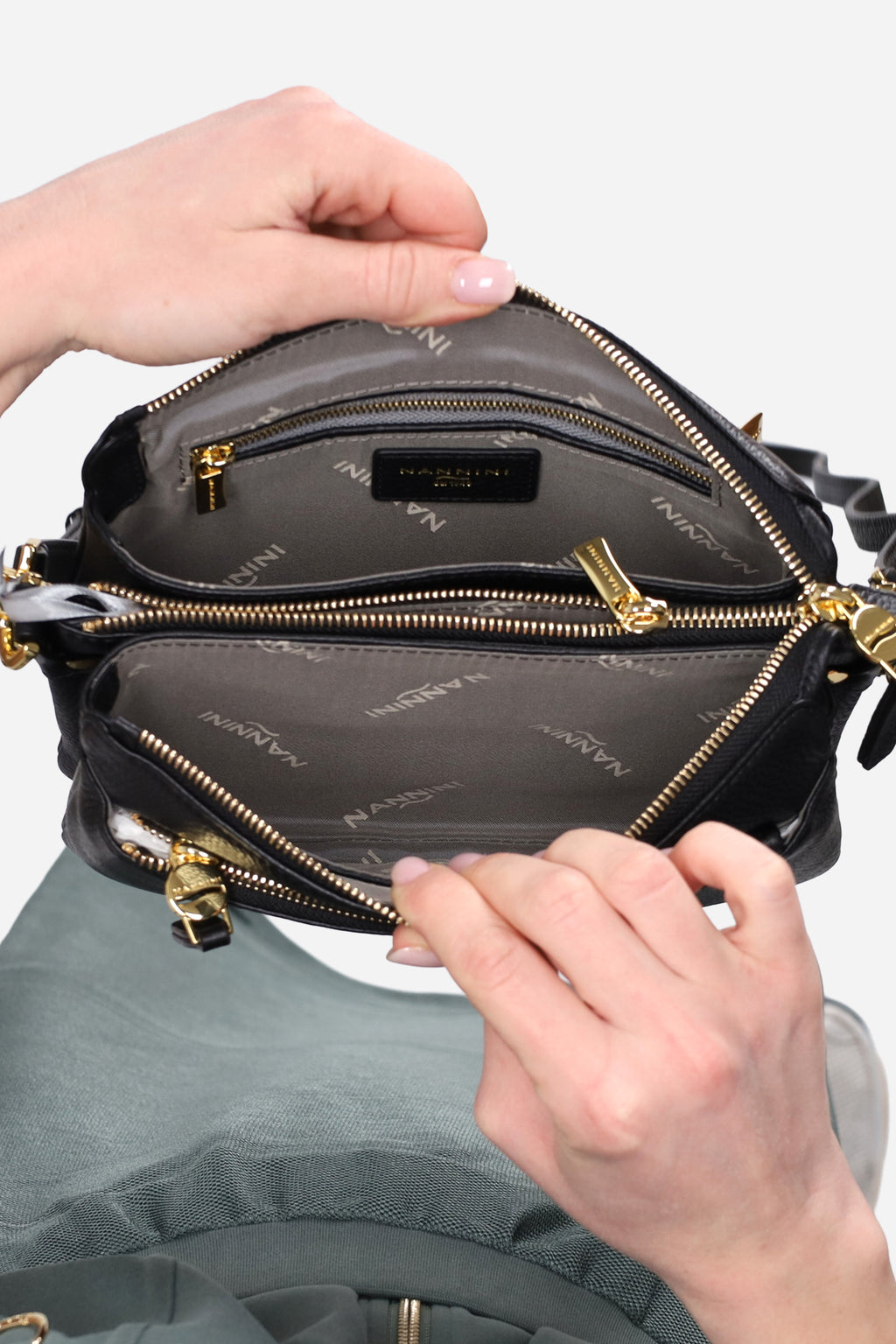 NERO | NANNINI BORSE - D 19135 Borsa