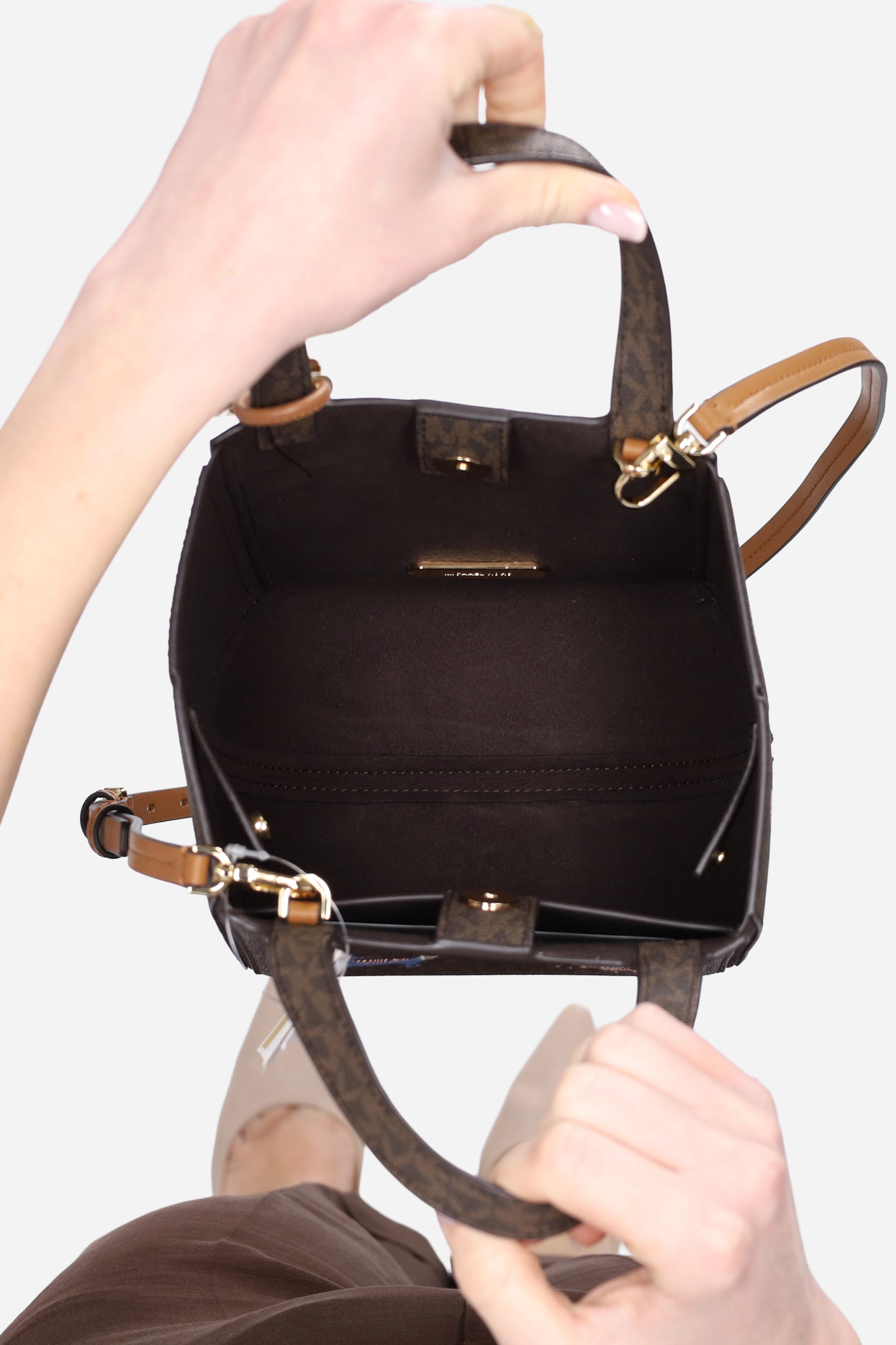 MARRONE | MICHAEL DI MICHAEL KORS - D 30R6G9JT9U Borsa