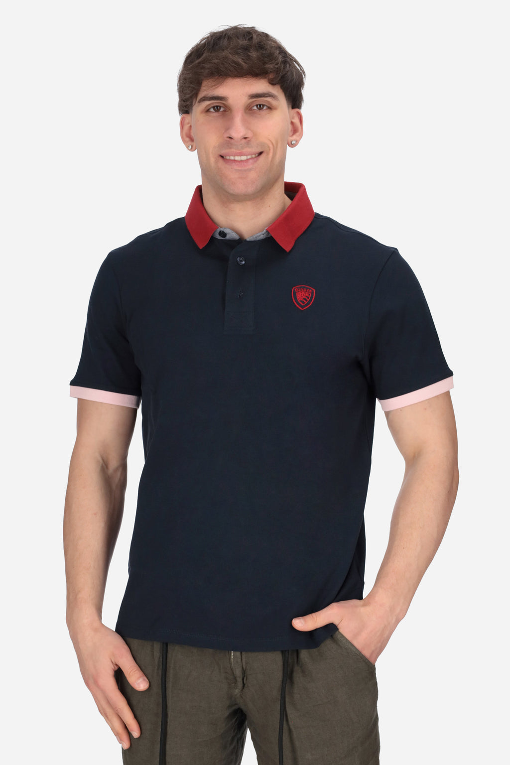 BLU | BLAUER - U 26SBLUT02304-007481 Polo