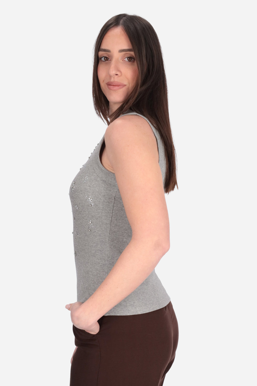GRIGIO | LIU JO - D WA6490J4822 Canotta