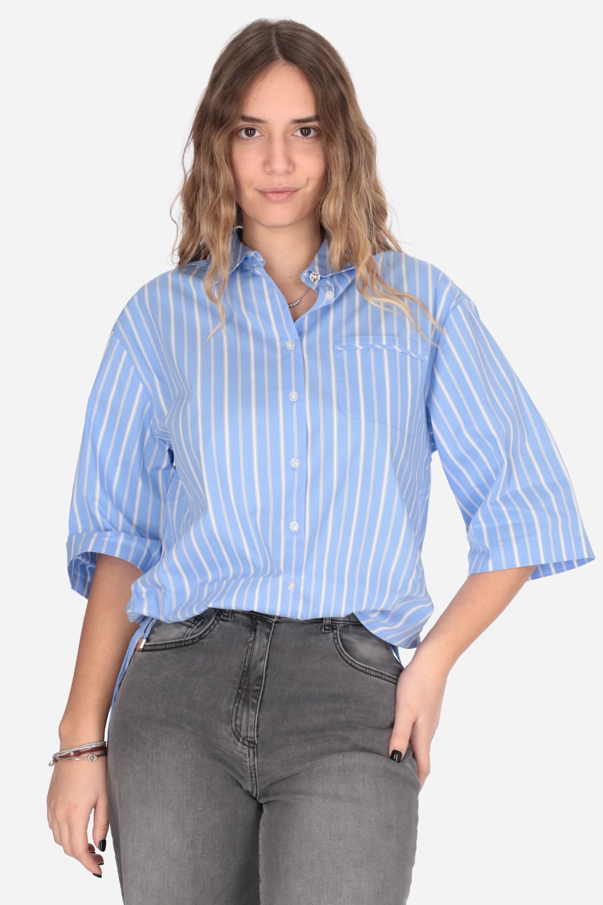 AZZURRO | LIU JO - D WA6417T405A Camicia