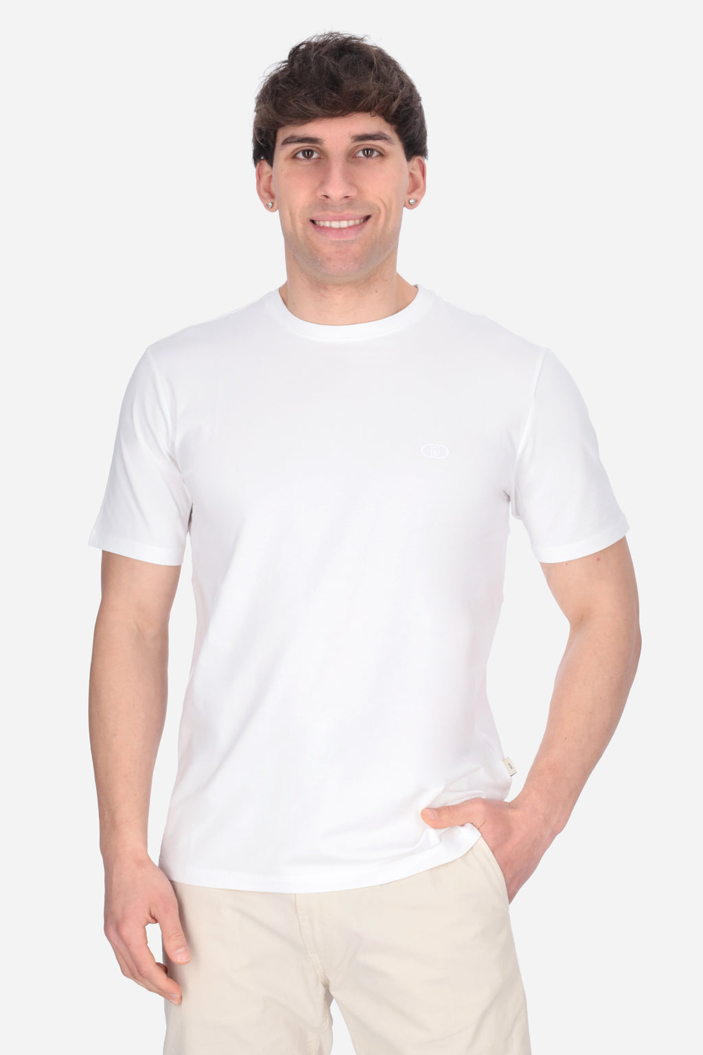 BIANCO | LIU JO UOMO - U QXX078J4997 T-shirt