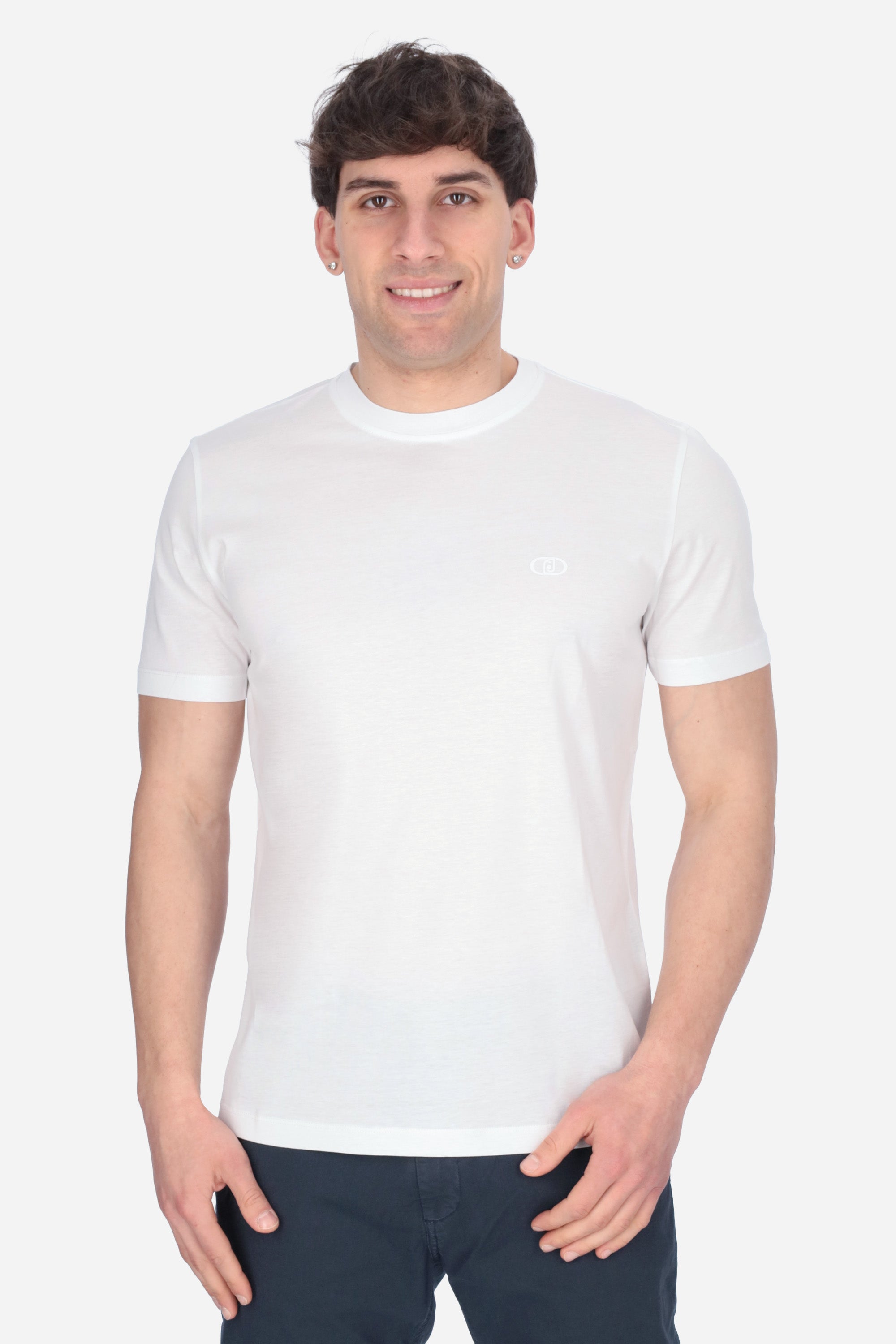 BIANCO | LIU JO UOMO - U QXX077J4799 T-shirt