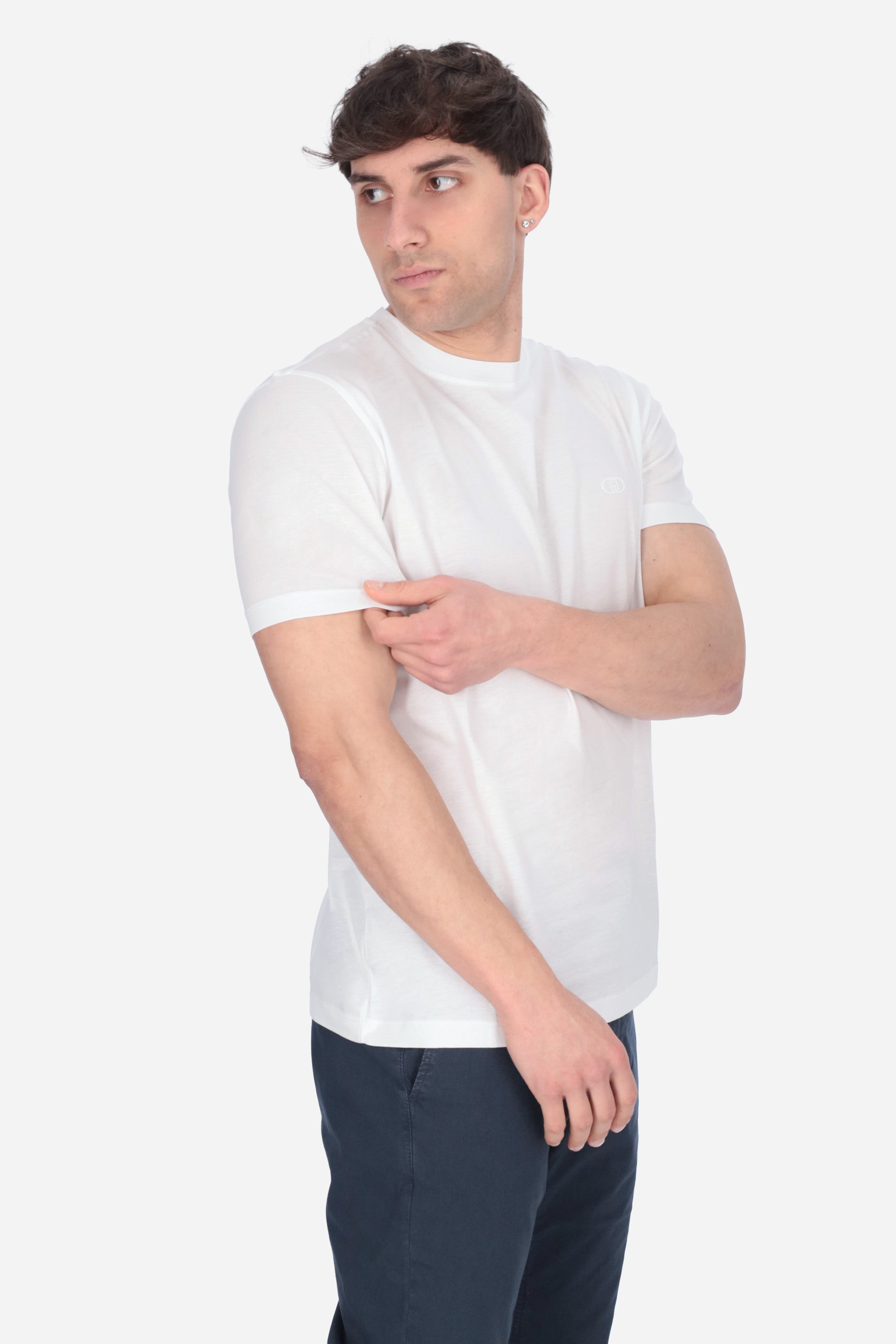 BIANCO | LIU JO UOMO - U QXX077J4799 T-shirt