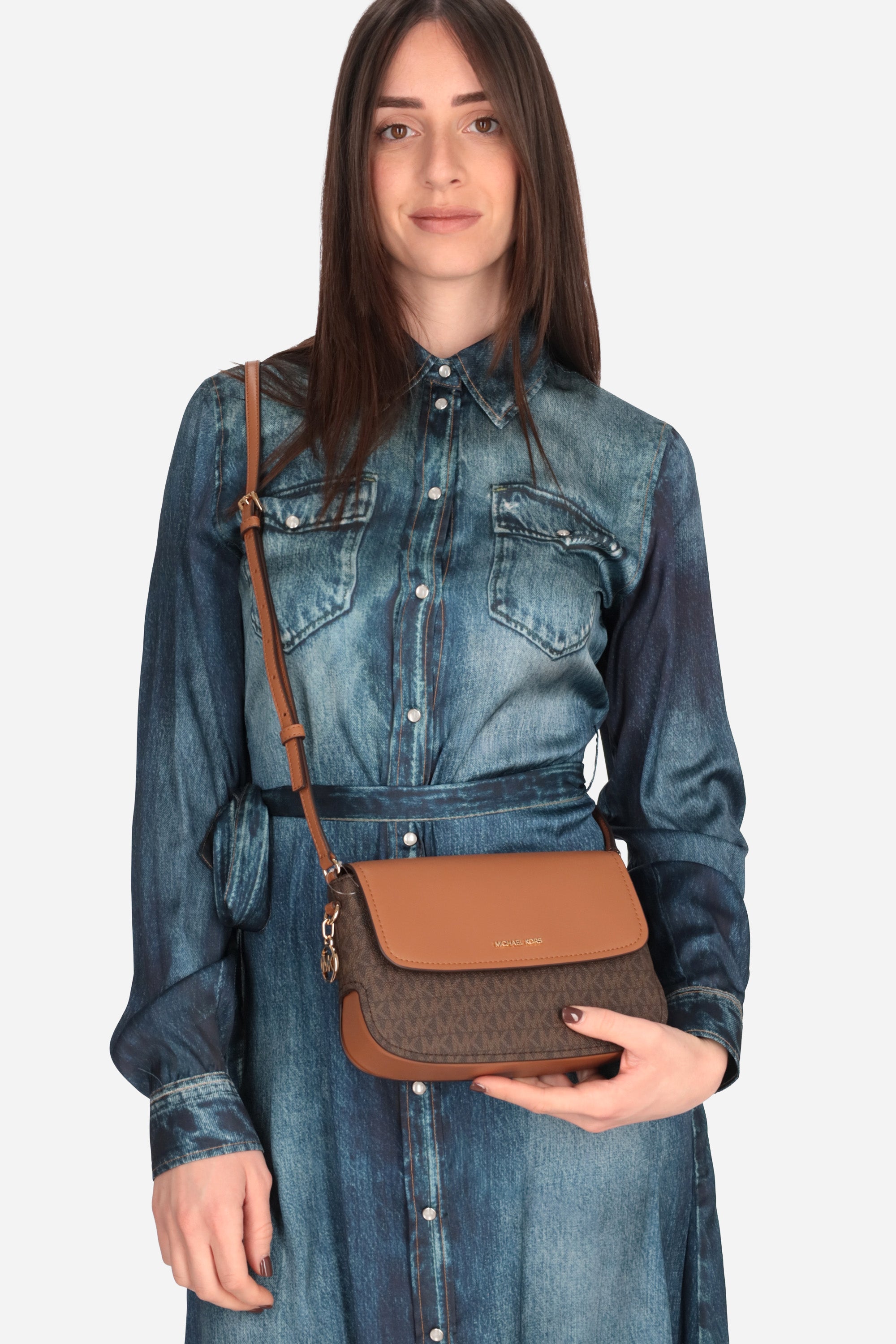 MARRONE | MICHAEL DI MICHAEL KORS - D 32R6G0XC1B Borsa