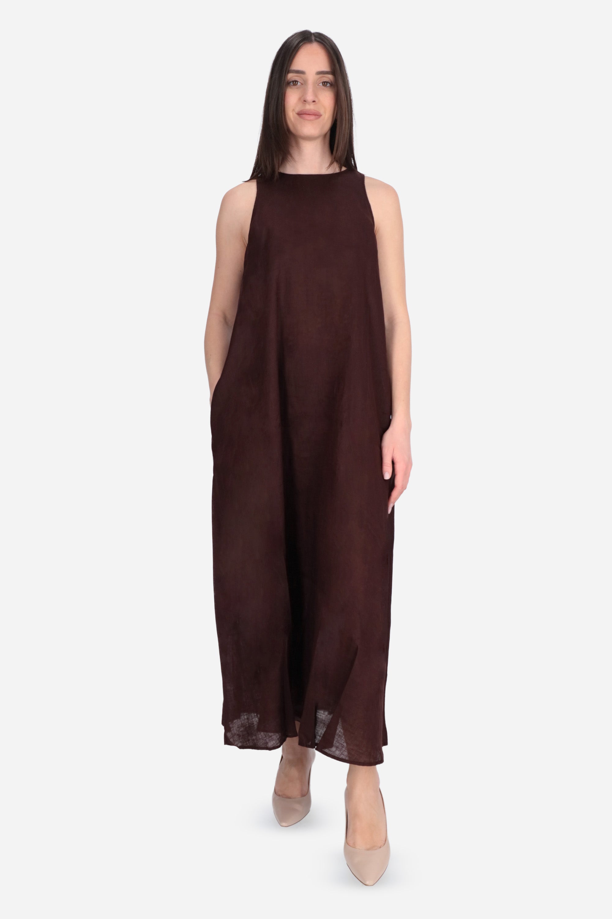MARRONE | ECOALF - D UKARA0709 Abito