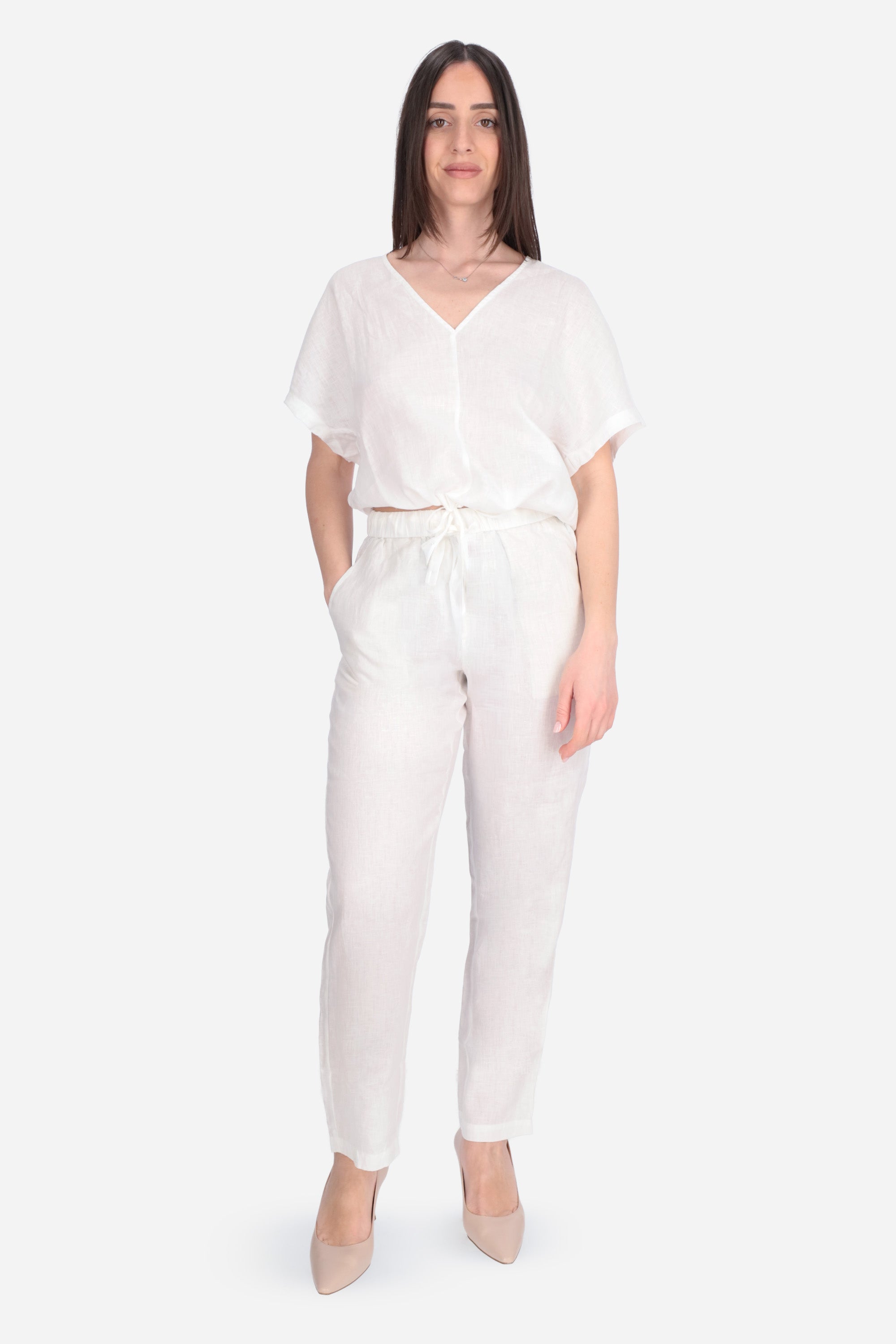 BIANCO | ECOALF - D INDIP0710 Pantalone