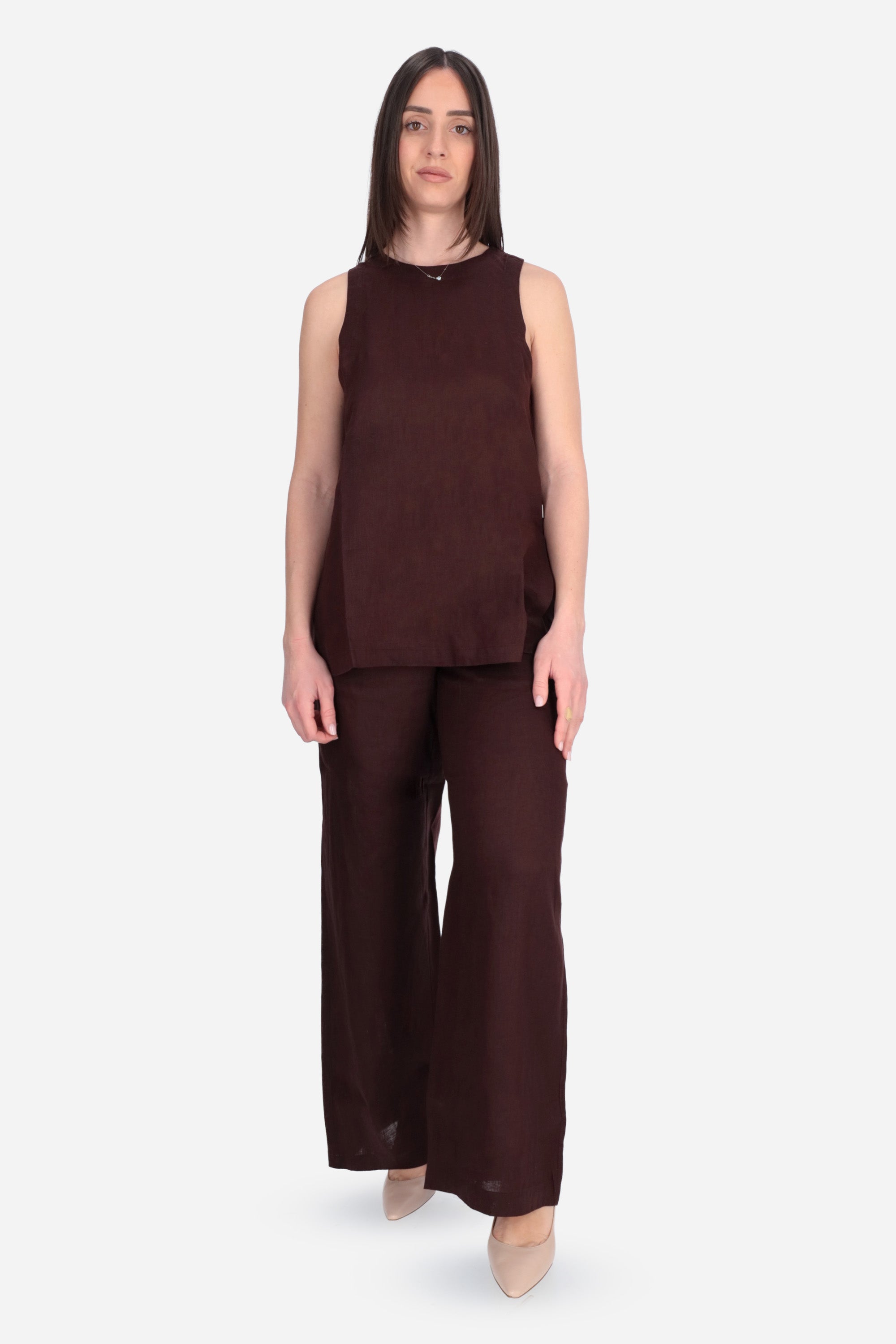MARRONE | ECOALF - D MOSSI0710 Pantalone