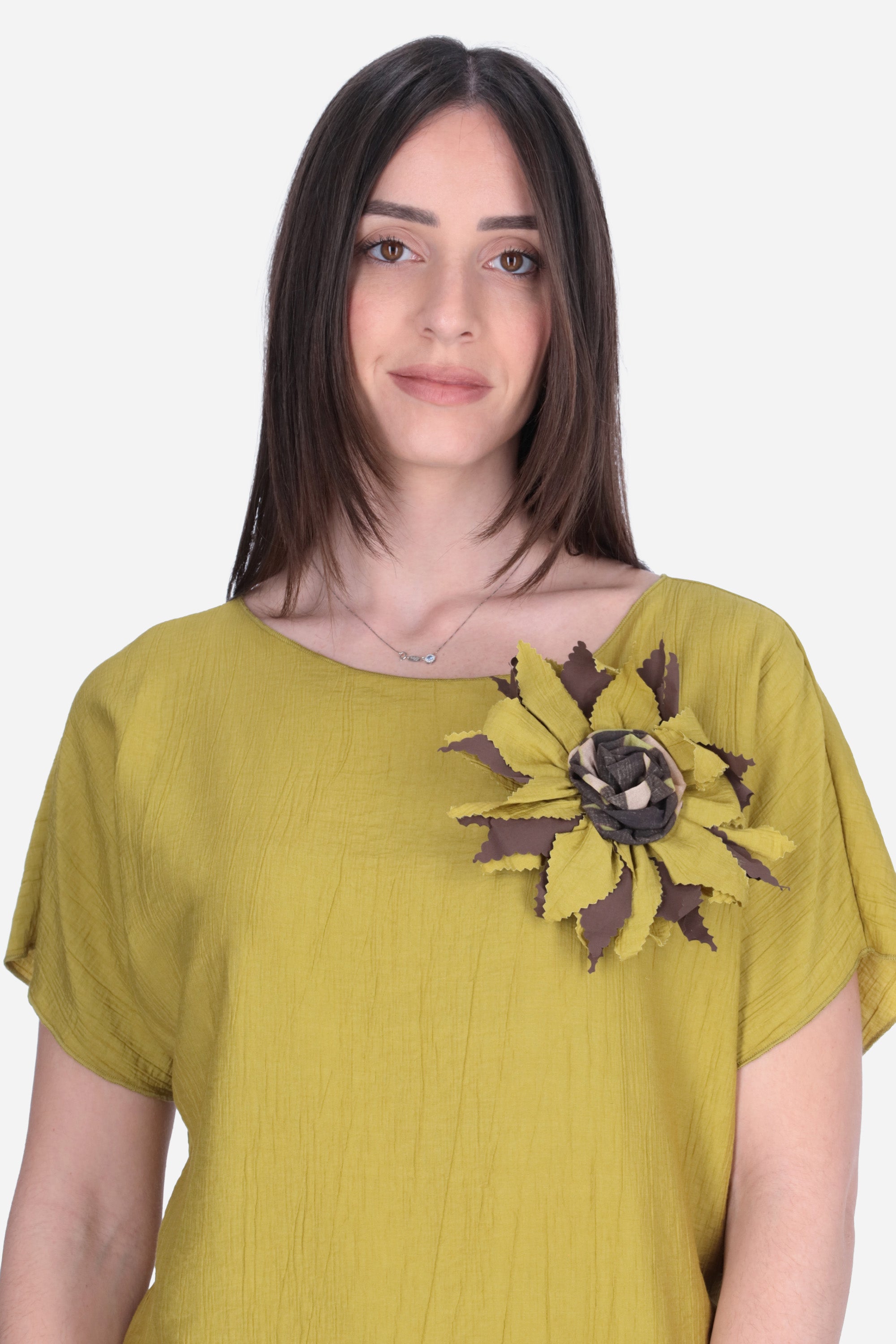 MARRONE | LE SARTE DEL SOLE - D LSDS20 Spilla