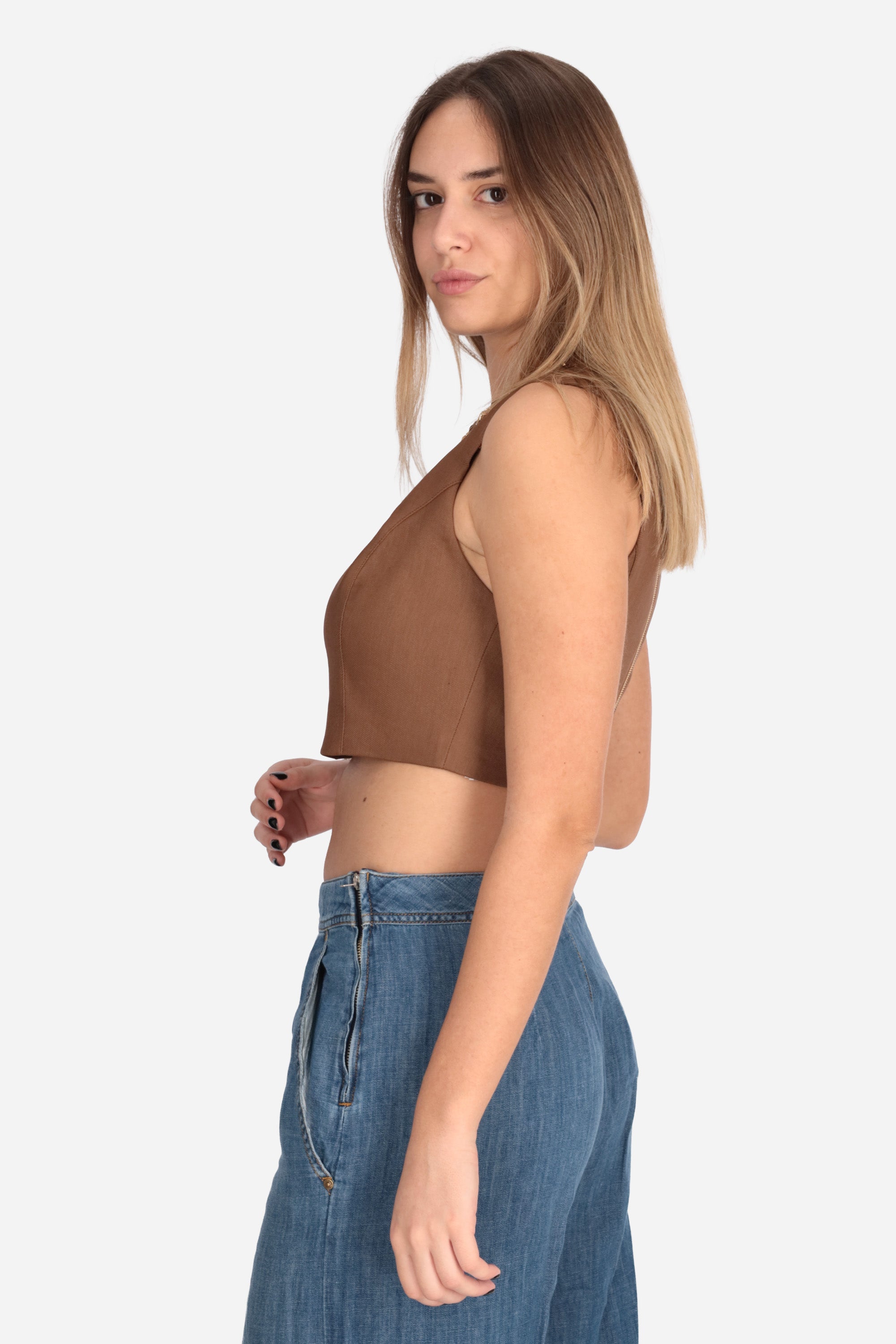 MARRONE | ELISABETTA FRANCHI - D TO06062E2 Top