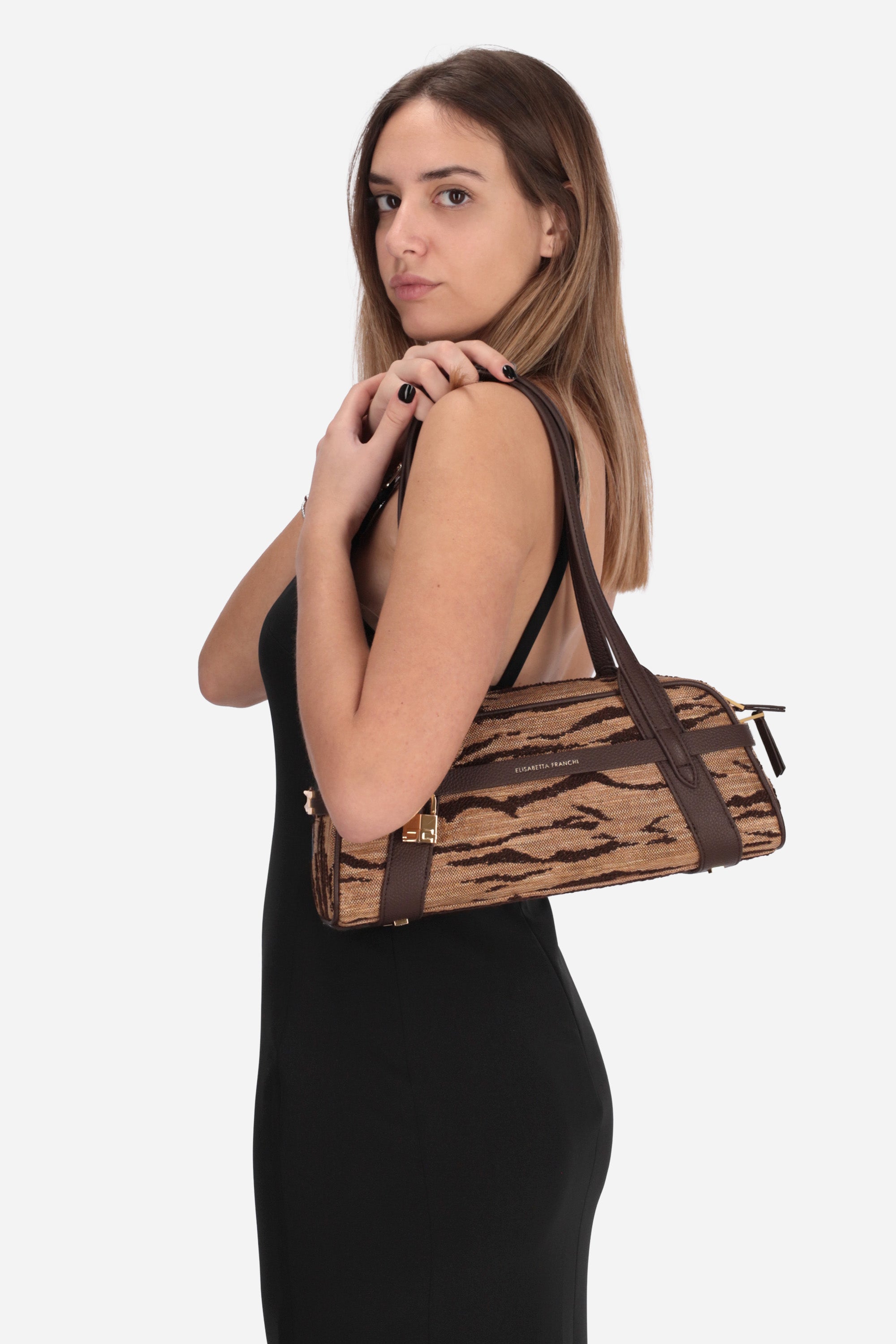 MARRONE | ELISABETTA FRANCHI - D BS11A62E2 Borsa