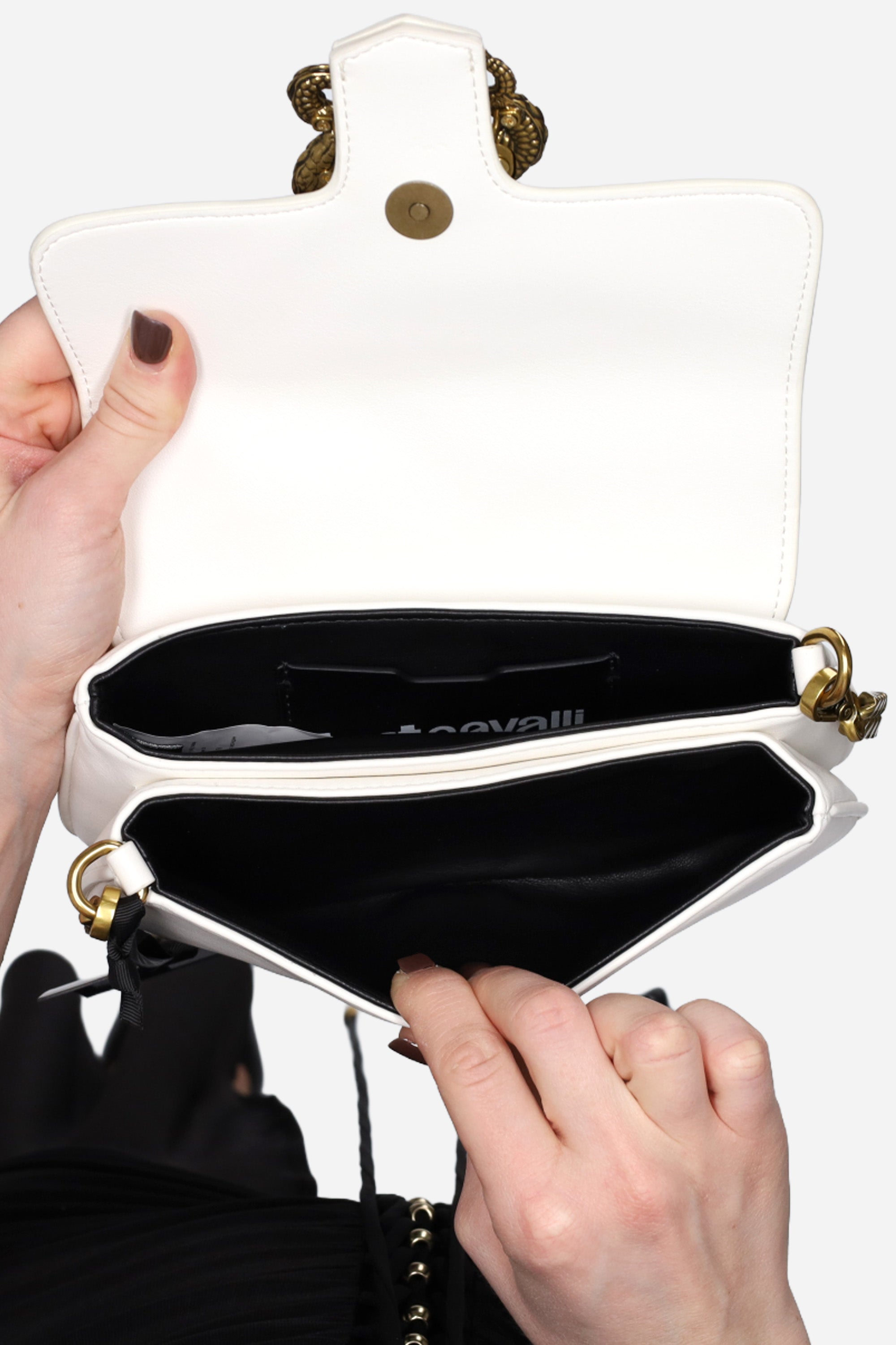 BIANCO | JUST CAVALLI - D 80RA4BA7ZSA89 Borsa