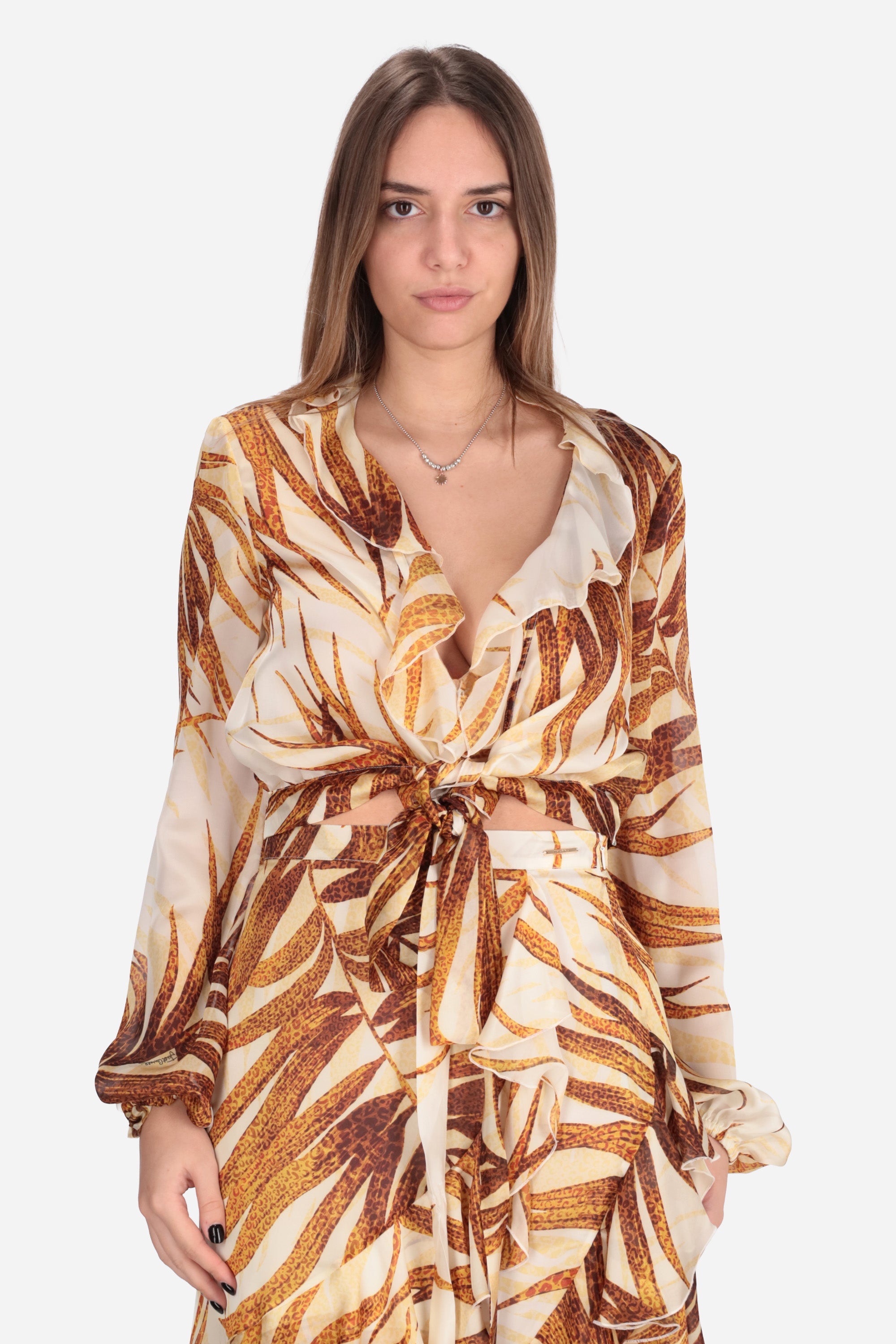 GIALLO | JUST CAVALLI - D 80PAL214NS775 Camicia