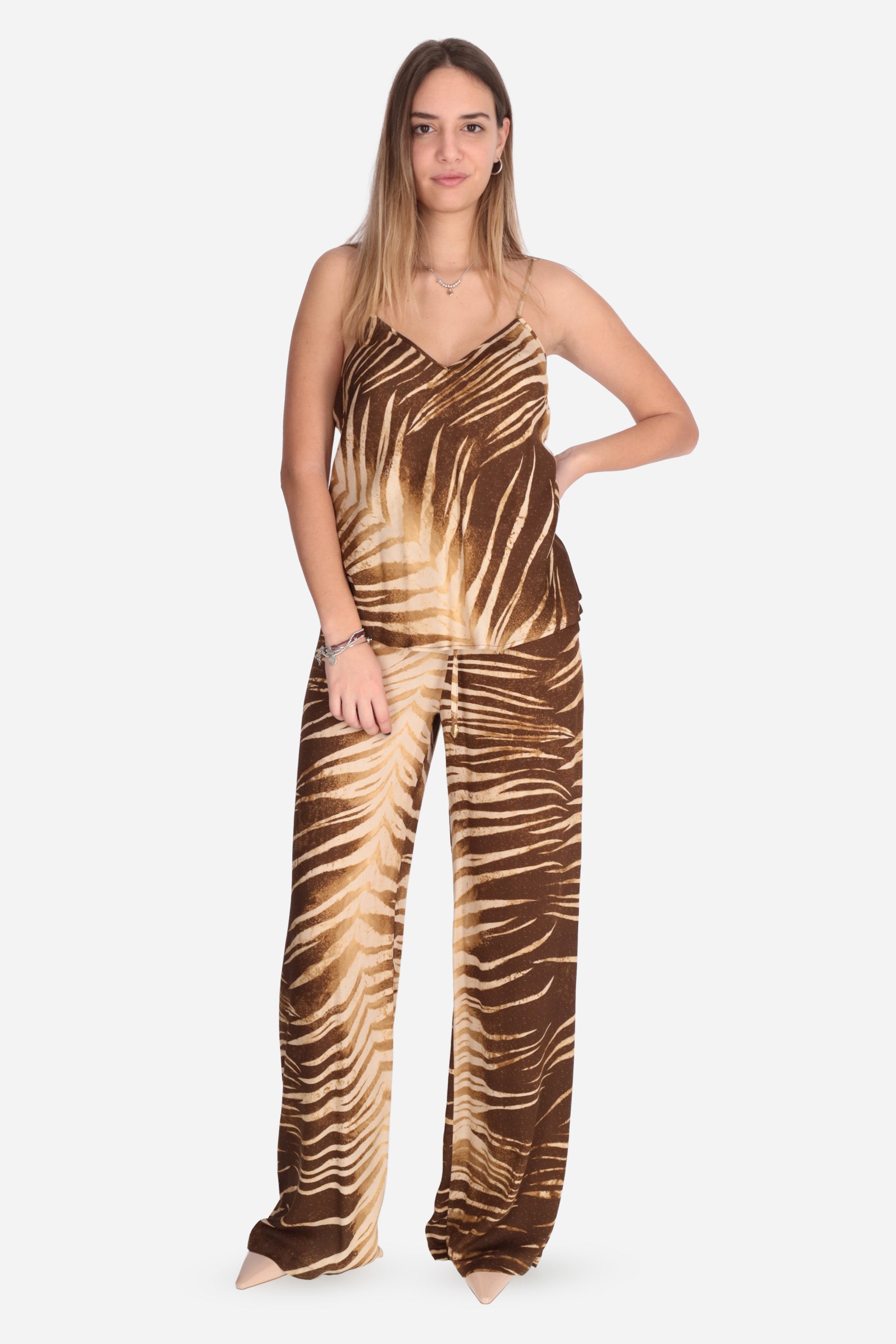 MARRONE | JUST CAVALLI - D 80PAA126NS819 Pantalone