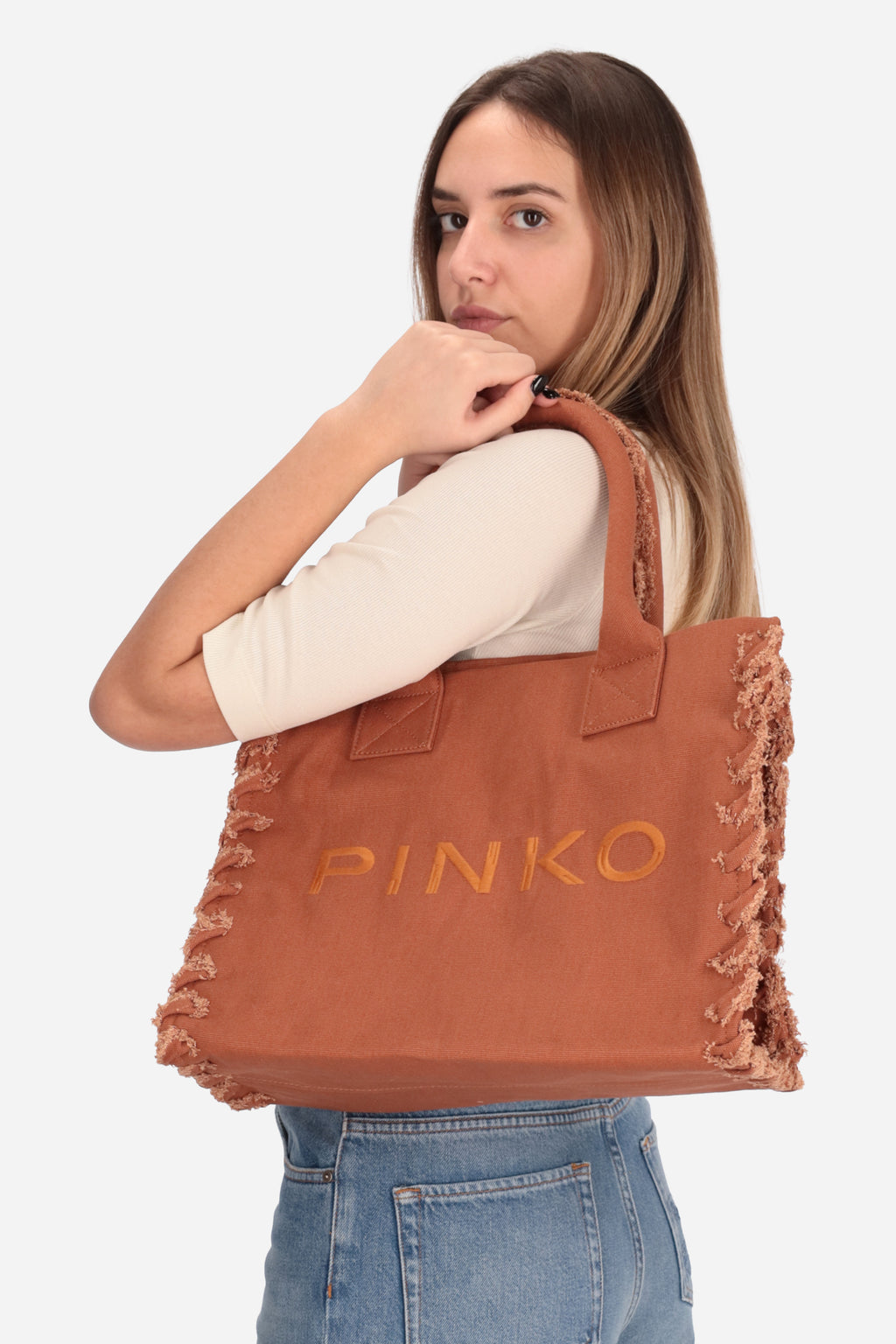 MARRONE | PINKO - D 106673A3A4 Borsa