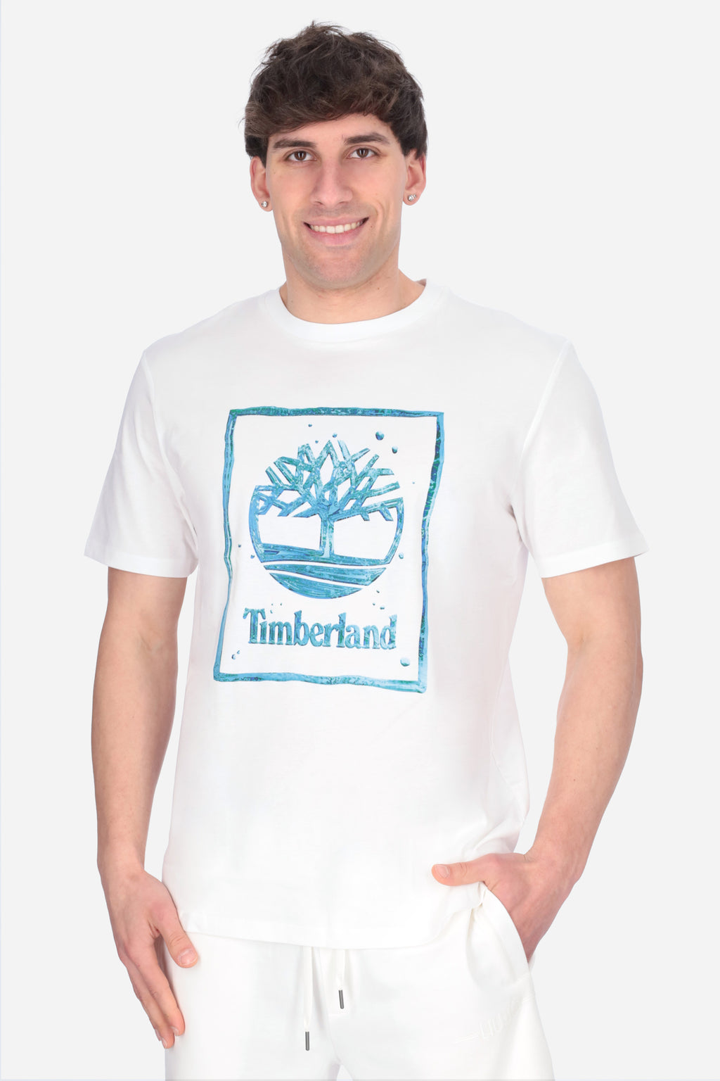 BIANCO | TIMBERLAND - U 0A5MV4 T-shirt