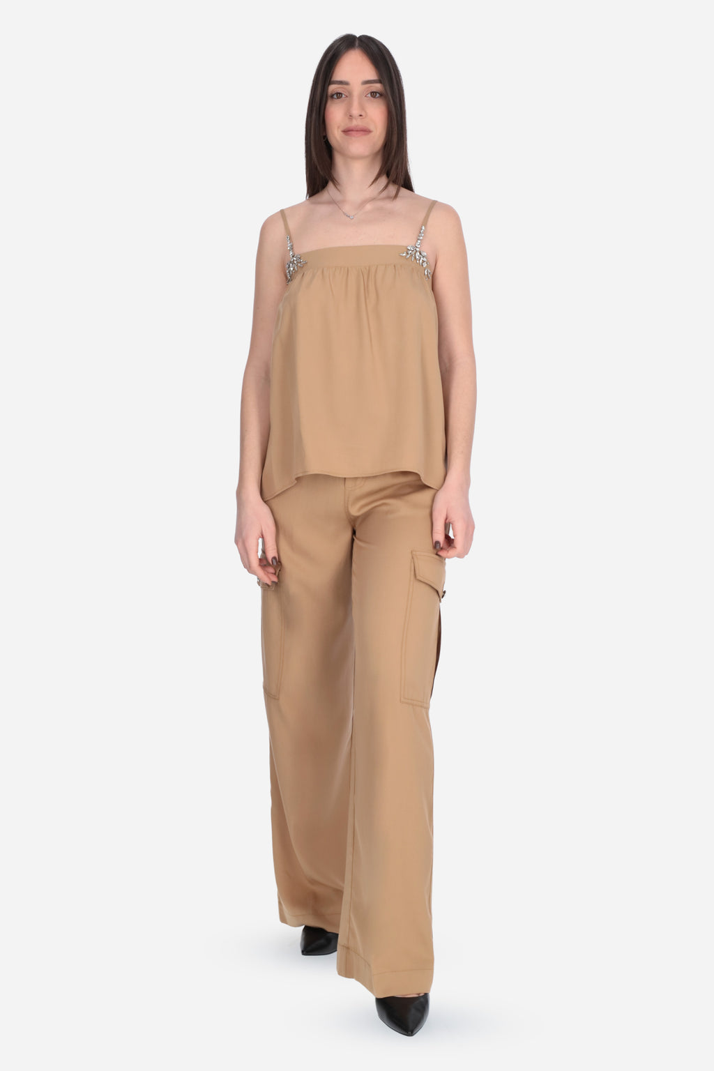 CAMMELLO | LIU JO - D UA6290D0335 Pantalone