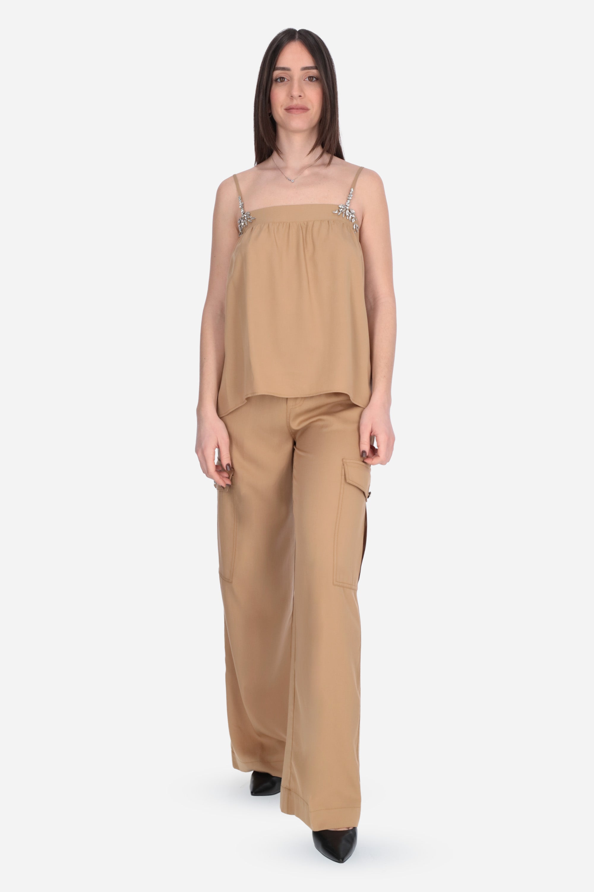CAMMELLO | LIU JO - D UA6290D0335 Pantalone
