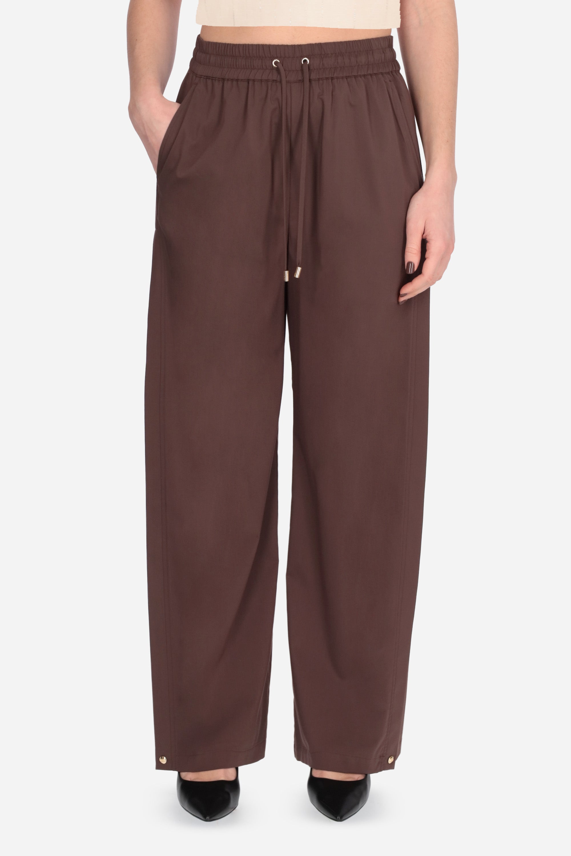 MARRONE | LIU JO - D TA6181TS922 Pantalone