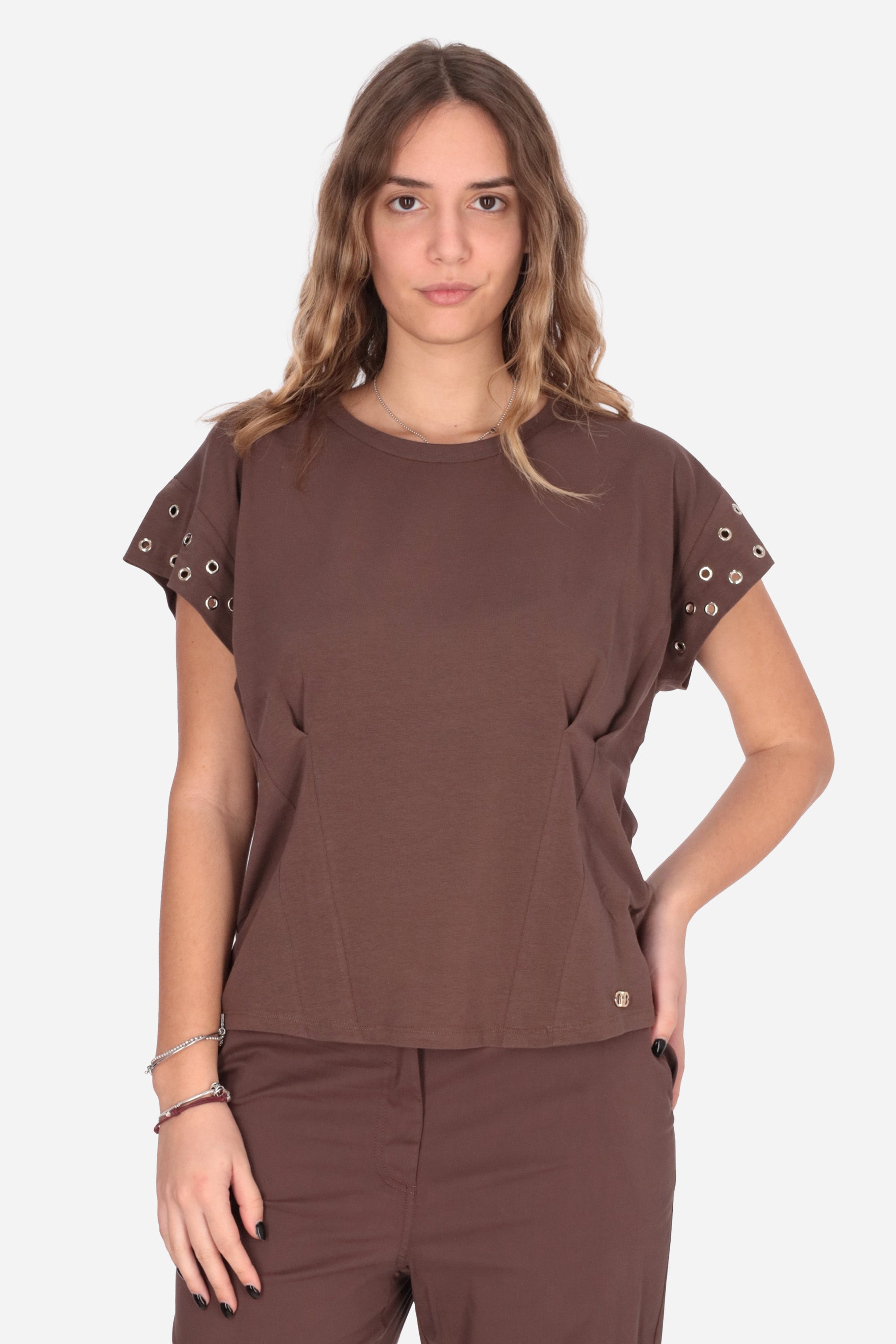 MARRONE | LIU JO - D TA6251JS003 T-shirt