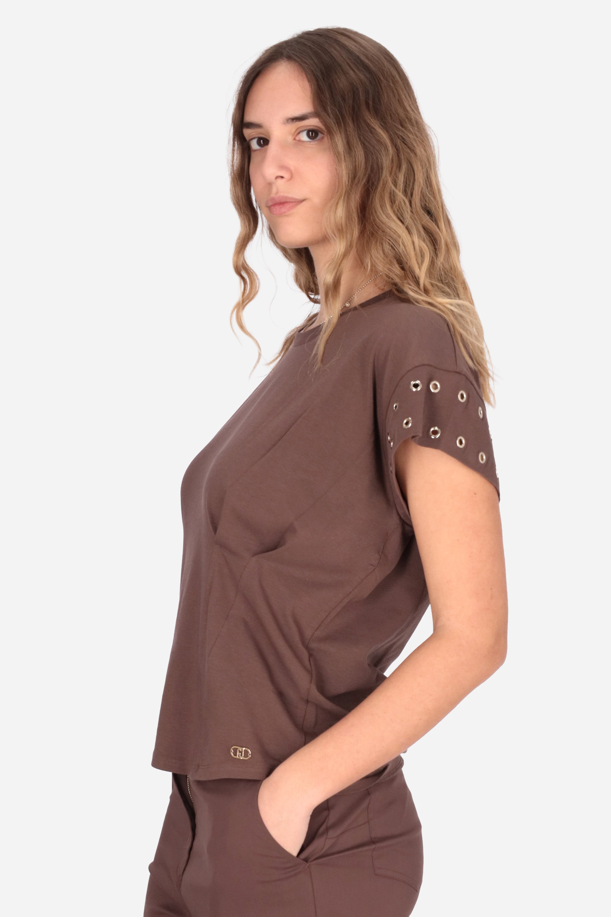 MARRONE | LIU JO - D TA6251JS003 T-shirt