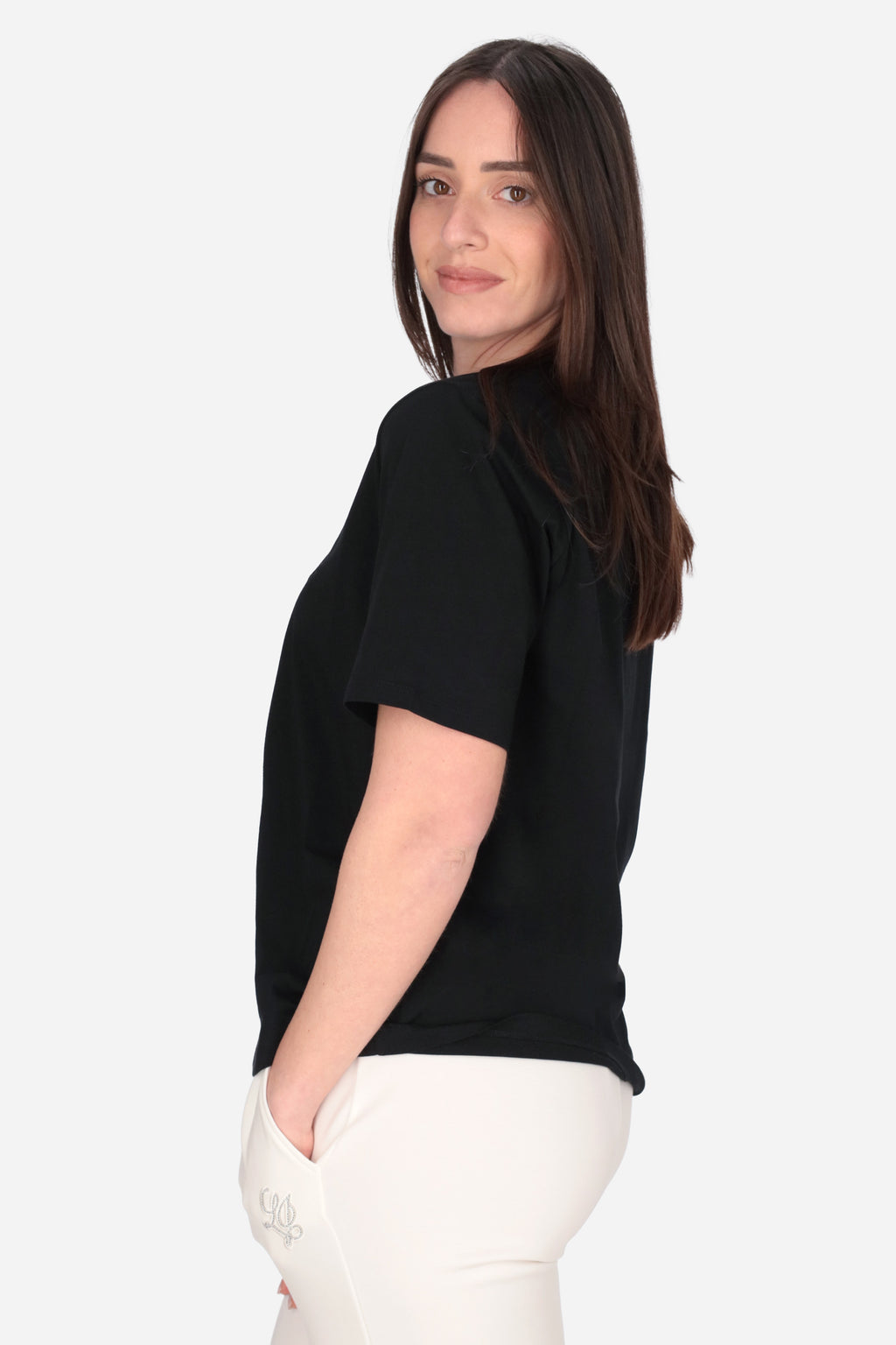 NERO | LIU JO - D TA6267JS923 T-shirt