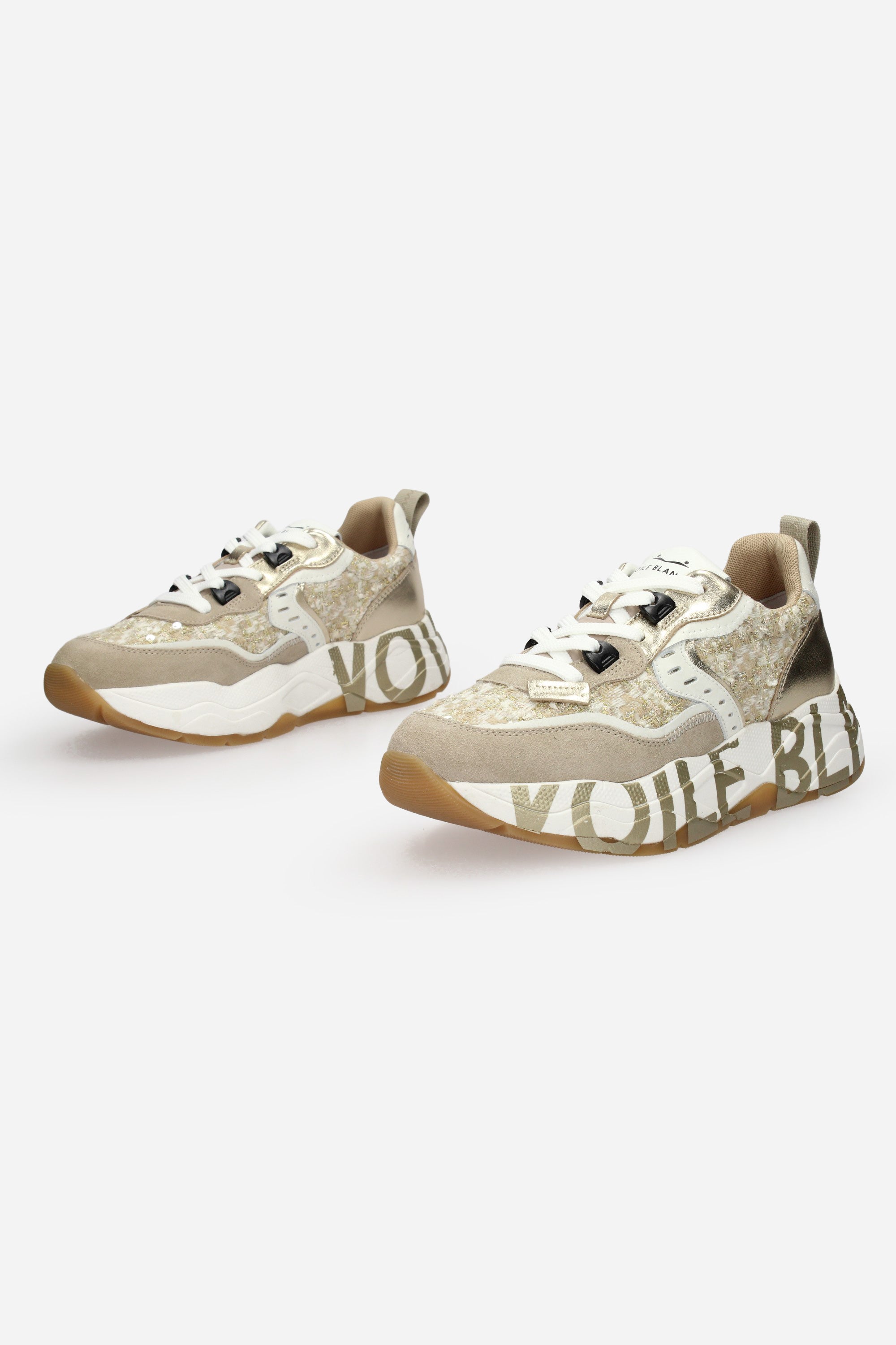 BEIGE | VOILE BLANCHE - D 2017475 Sneakers