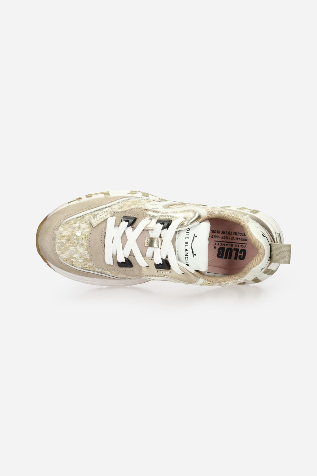 BEIGE | VOILE BLANCHE - D 2017475 Sneakers