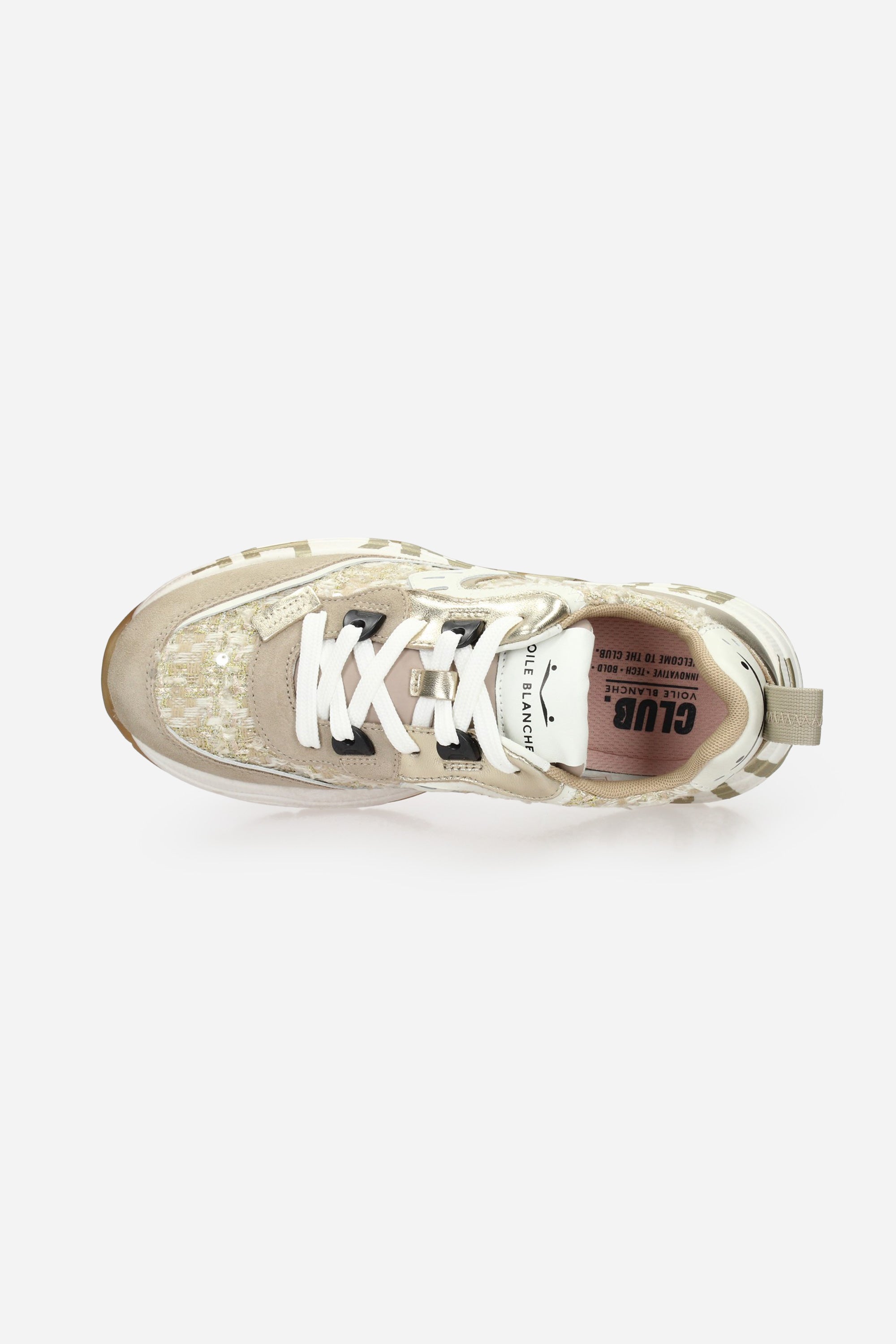 BEIGE | VOILE BLANCHE - D 2017475 Sneakers