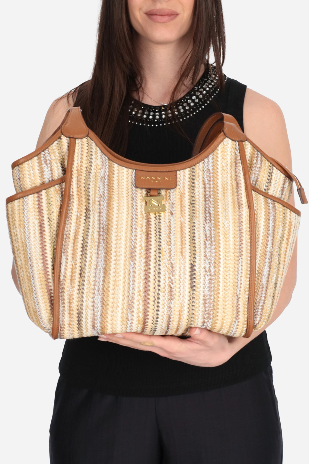 CUOIO | NANNINI BORSE - D 19400-2 Borsa