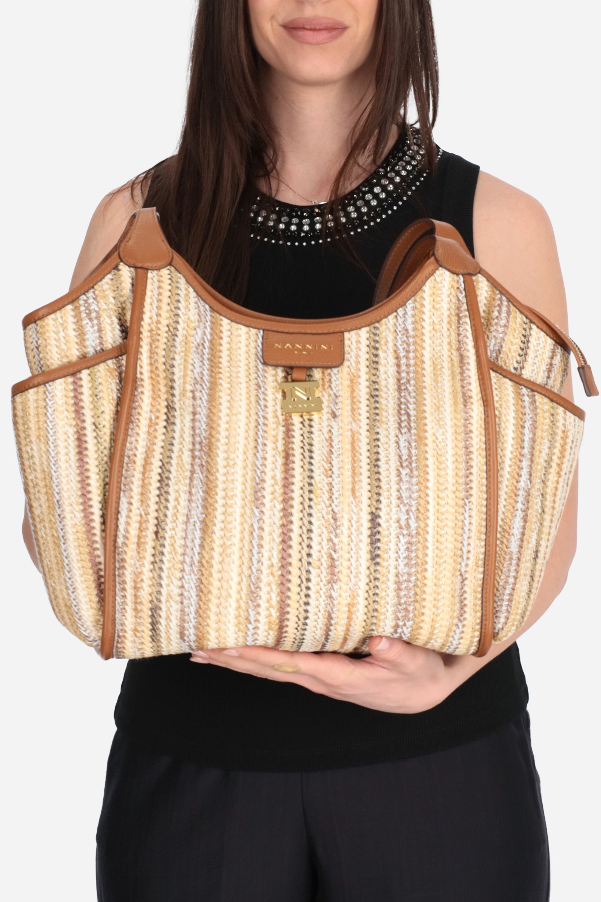 CUOIO | NANNINI BORSE - D 19400-2 Borsa