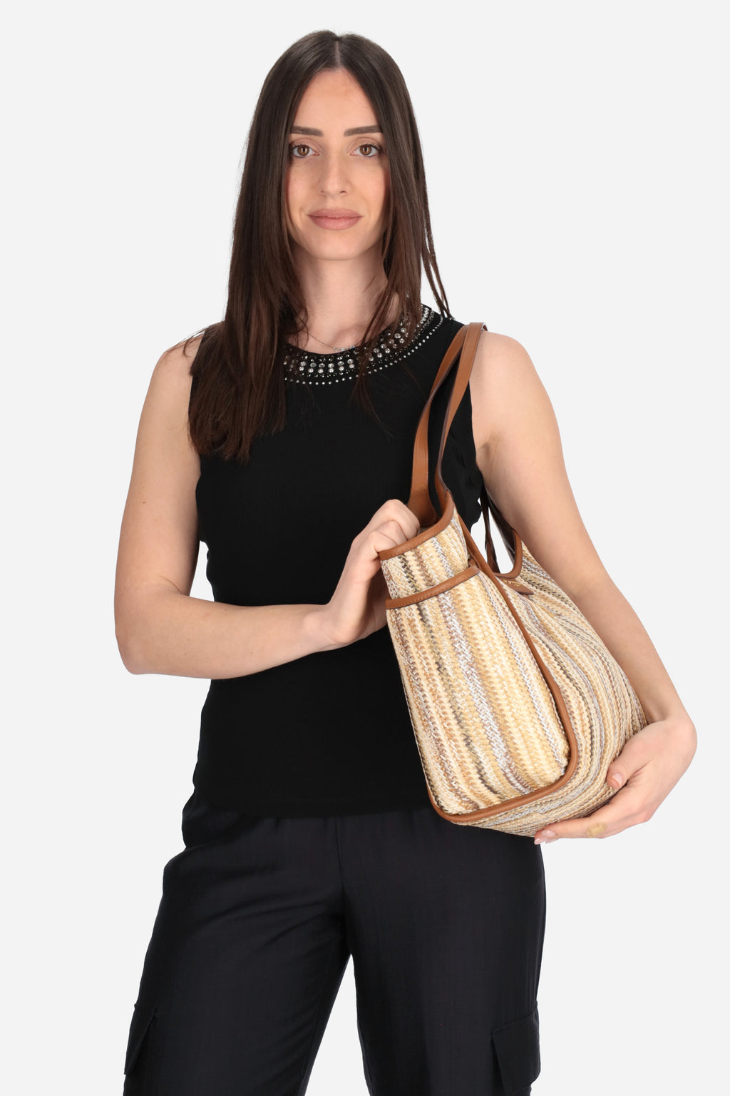 CUOIO | NANNINI BORSE - D 19400-2 Borsa