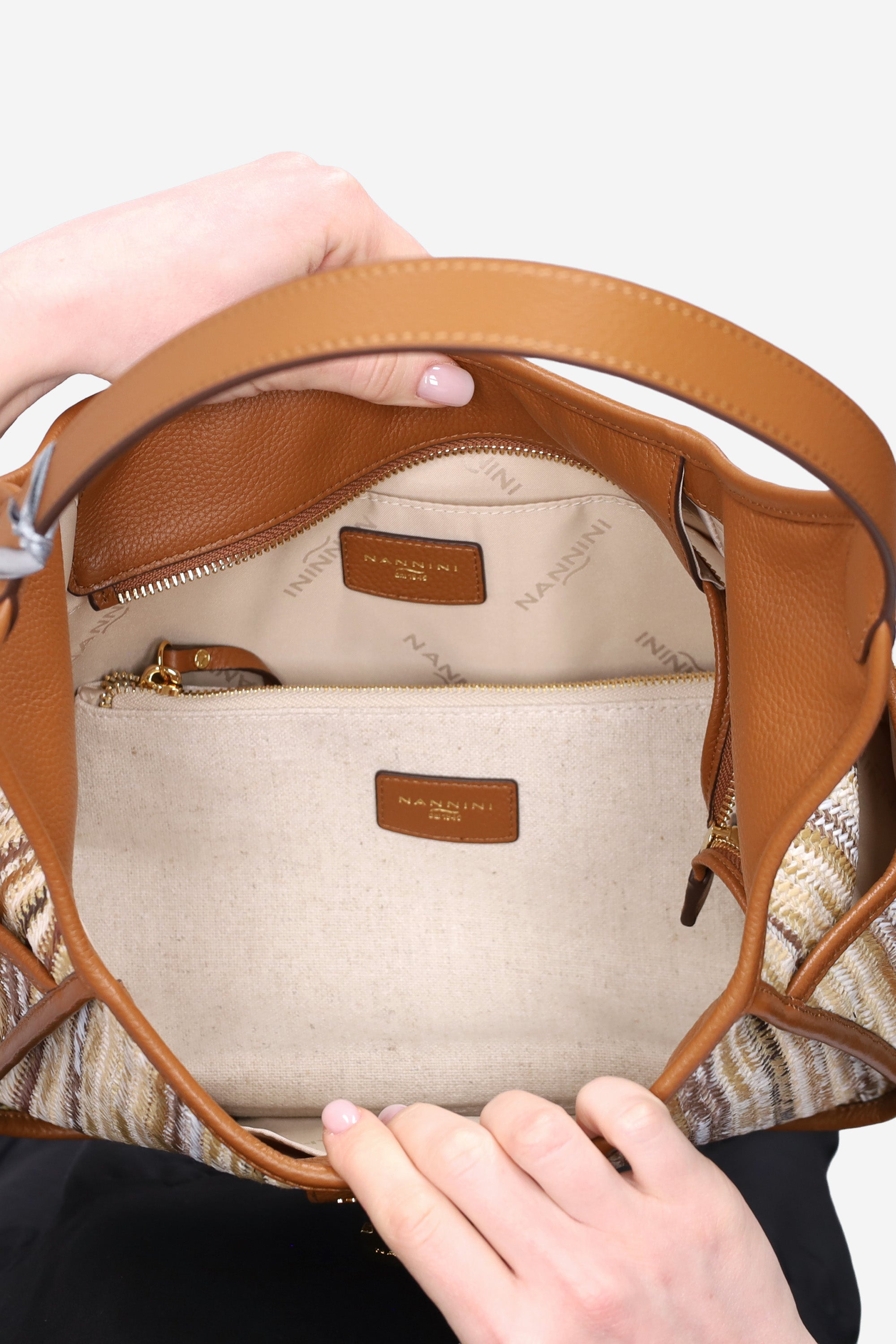 CUOIO | NANNINI BORSE - D 19401-2 Borsa