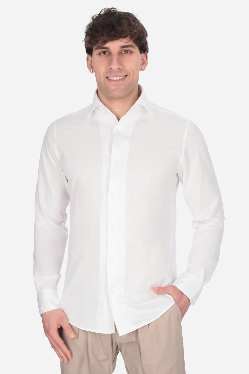 BIANCO | LIU JO UOMO - U QA6050T161A Camicia