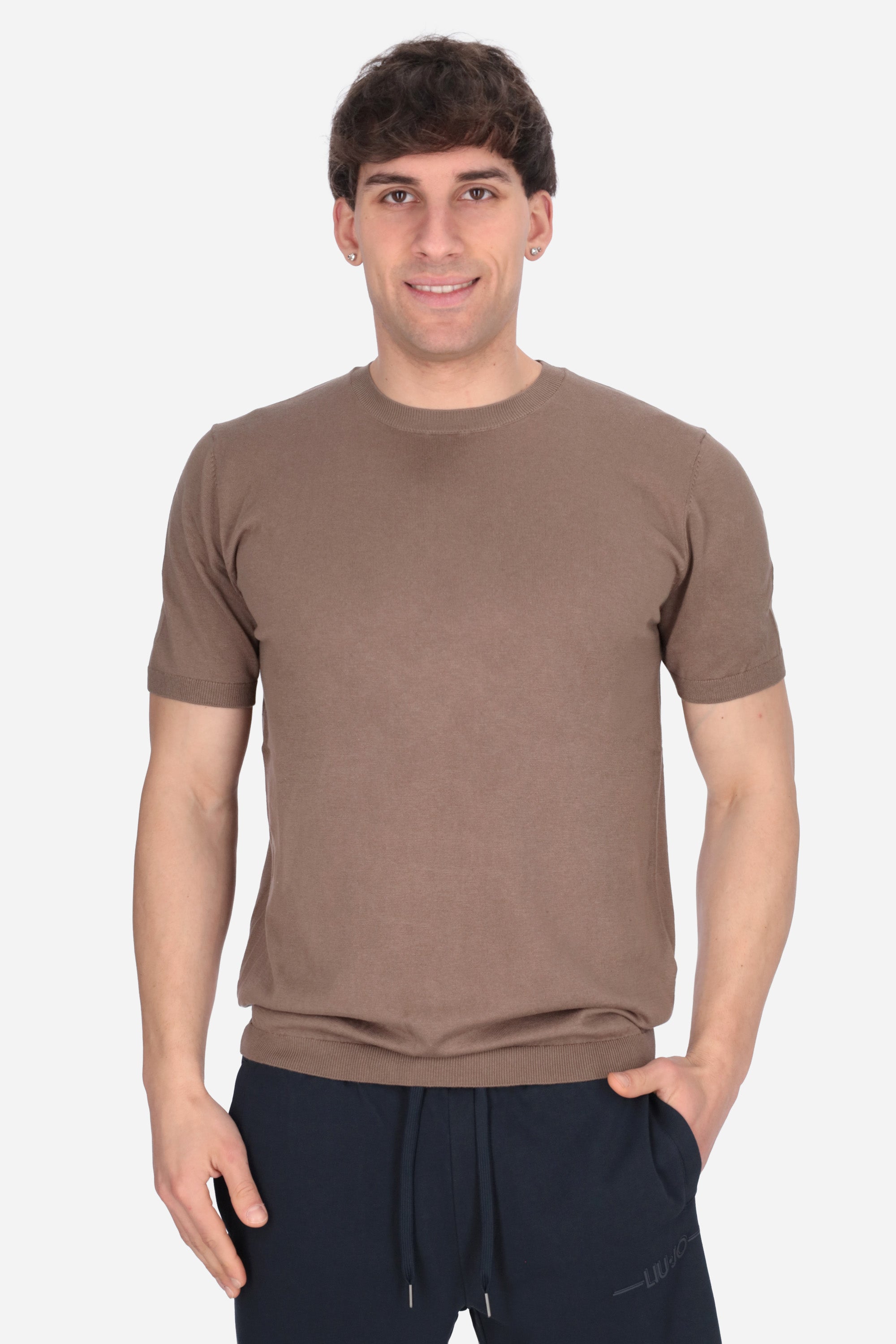 MARRONE | LIU JO UOMO - U QA6072MA19R Maglia