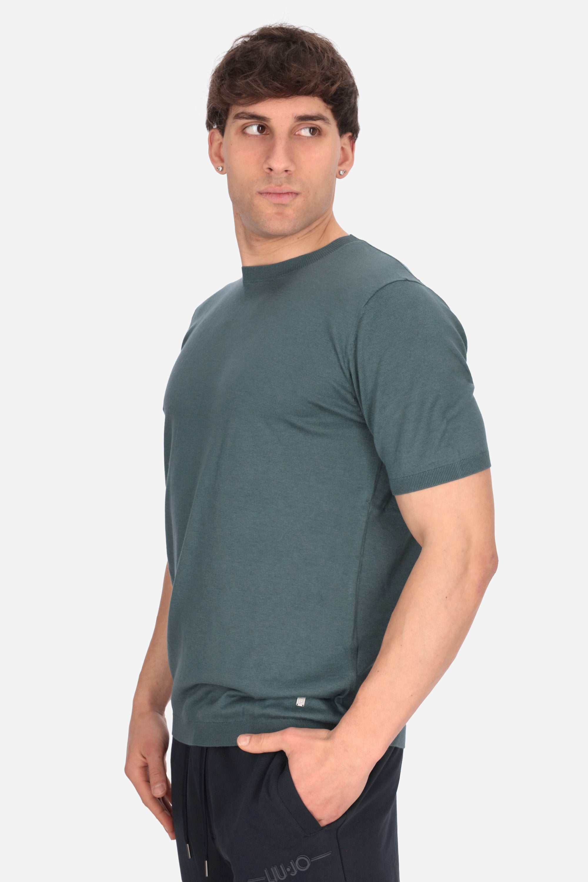 PETROLIO | LIU JO UOMO - U QA6072MA19R Maglia