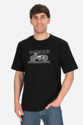 NERO | BARBOUR INTERNATIONAL - U MTS1578 T-shirt