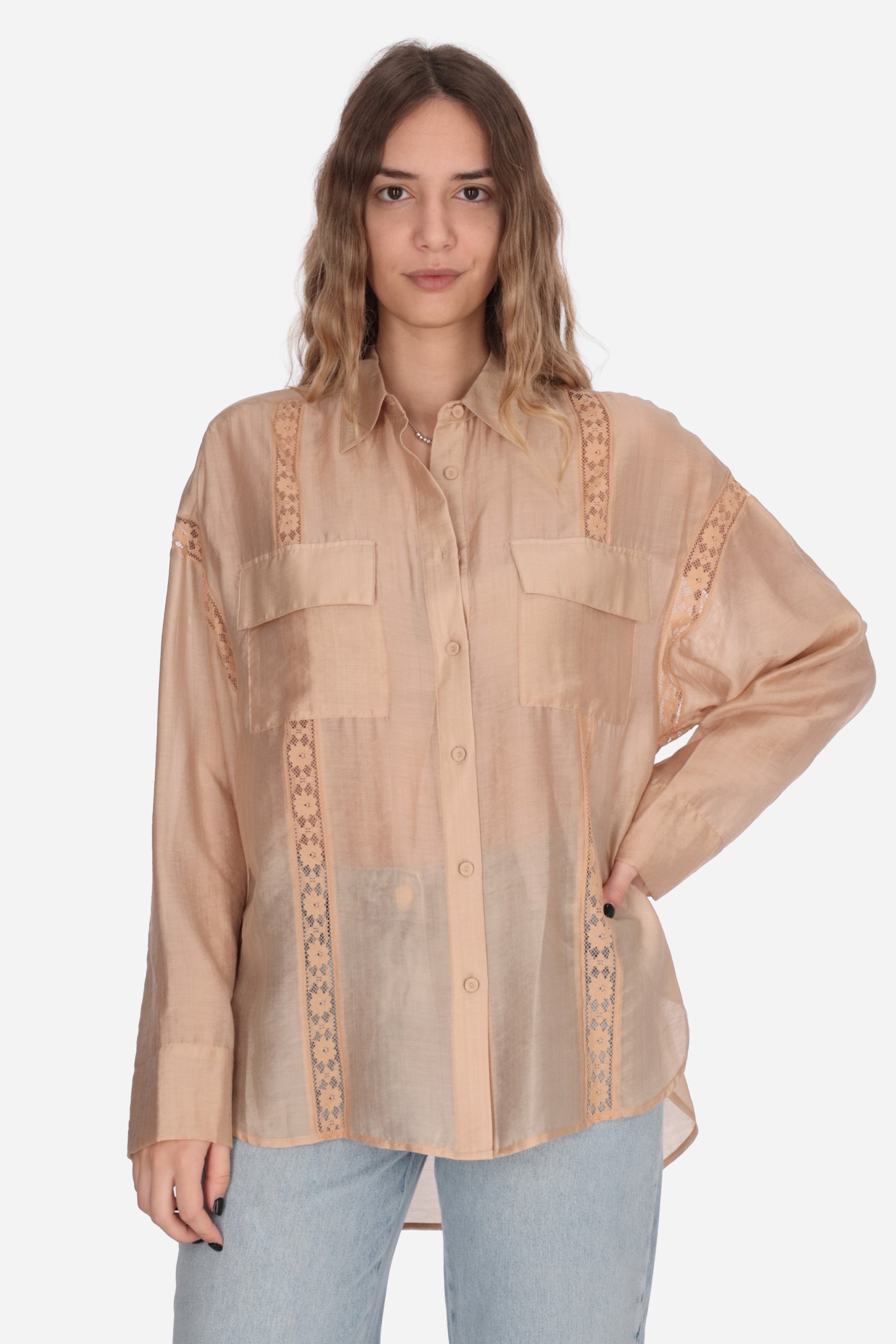 BEIGE | BLUGIRL - D RA6062T486A Camicia