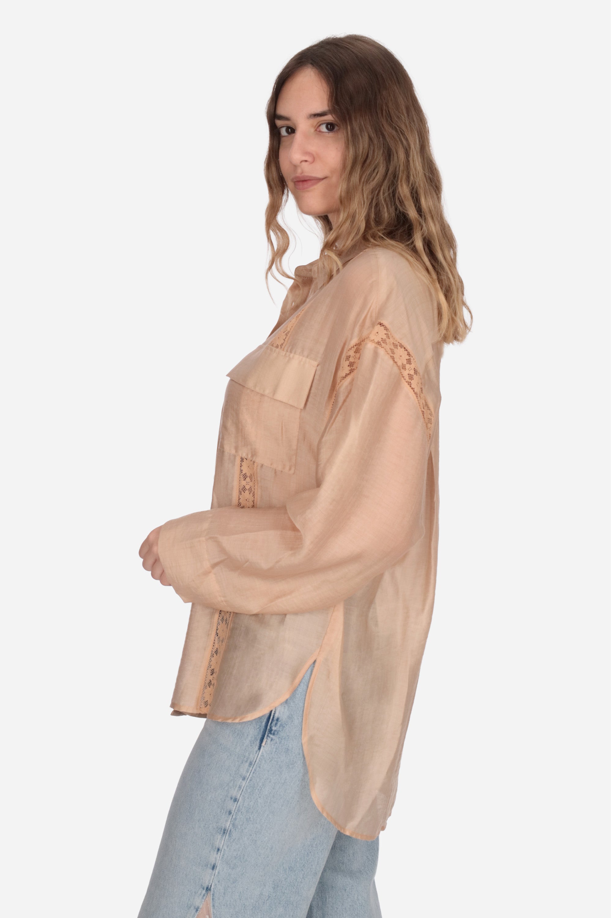 BEIGE | BLUGIRL - D RA6062T486A Camicia