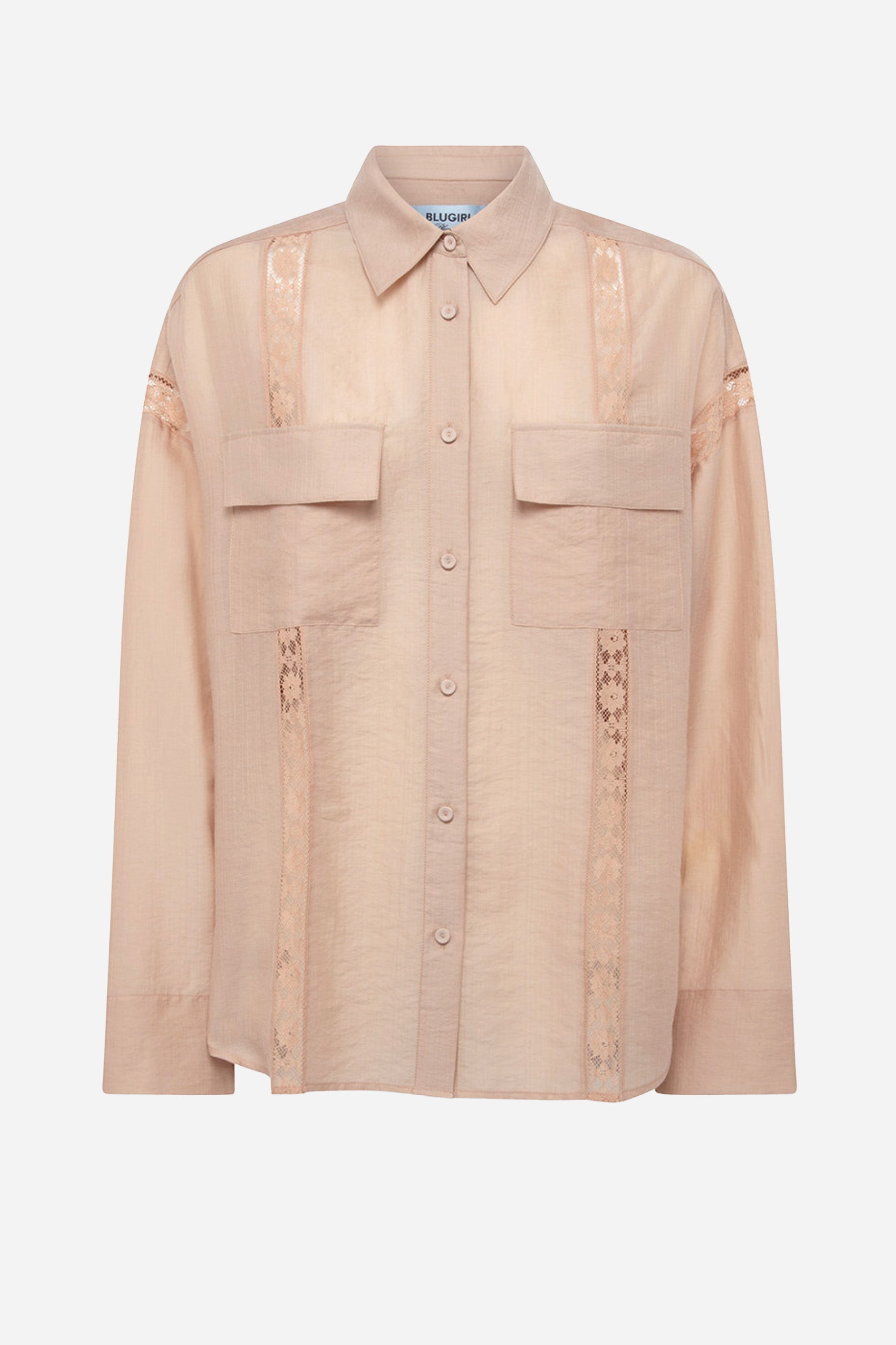 BEIGE | BLUGIRL - D RA6062T486A Camicia