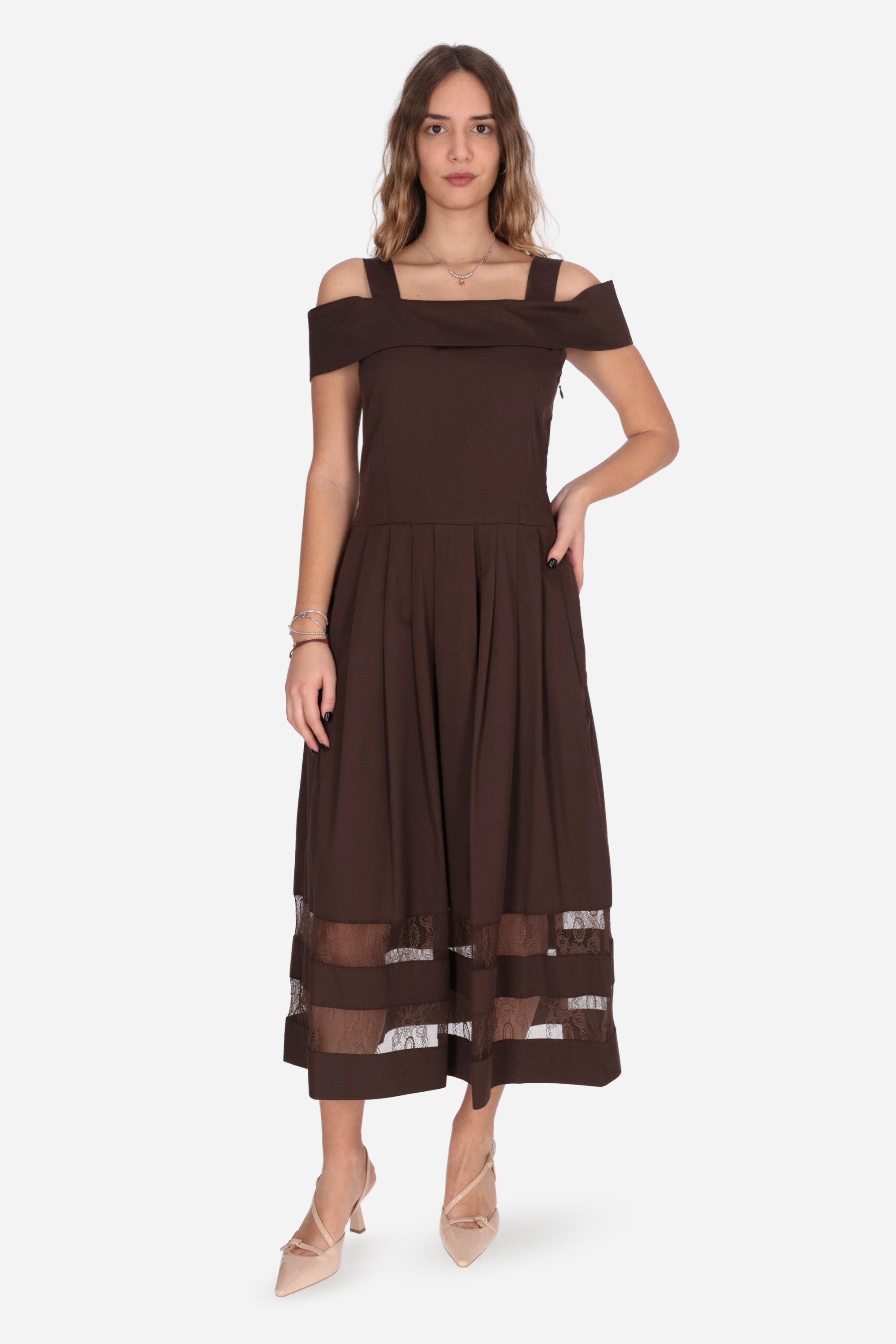 MARRONE | BLUGIRL - D RA6154T544A Abito