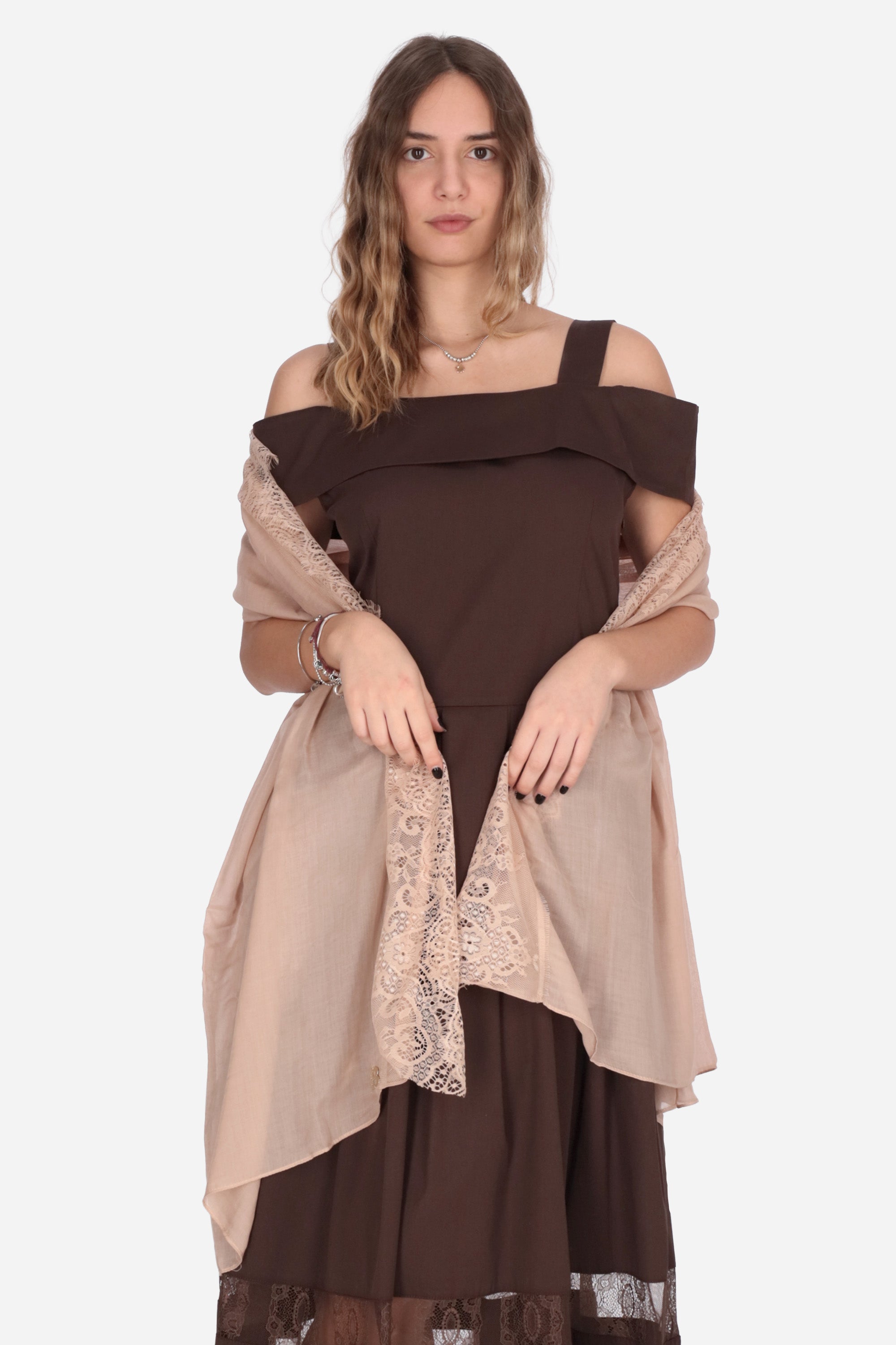 NUDE | BLUGIRL - D NA6018T0300 Stola