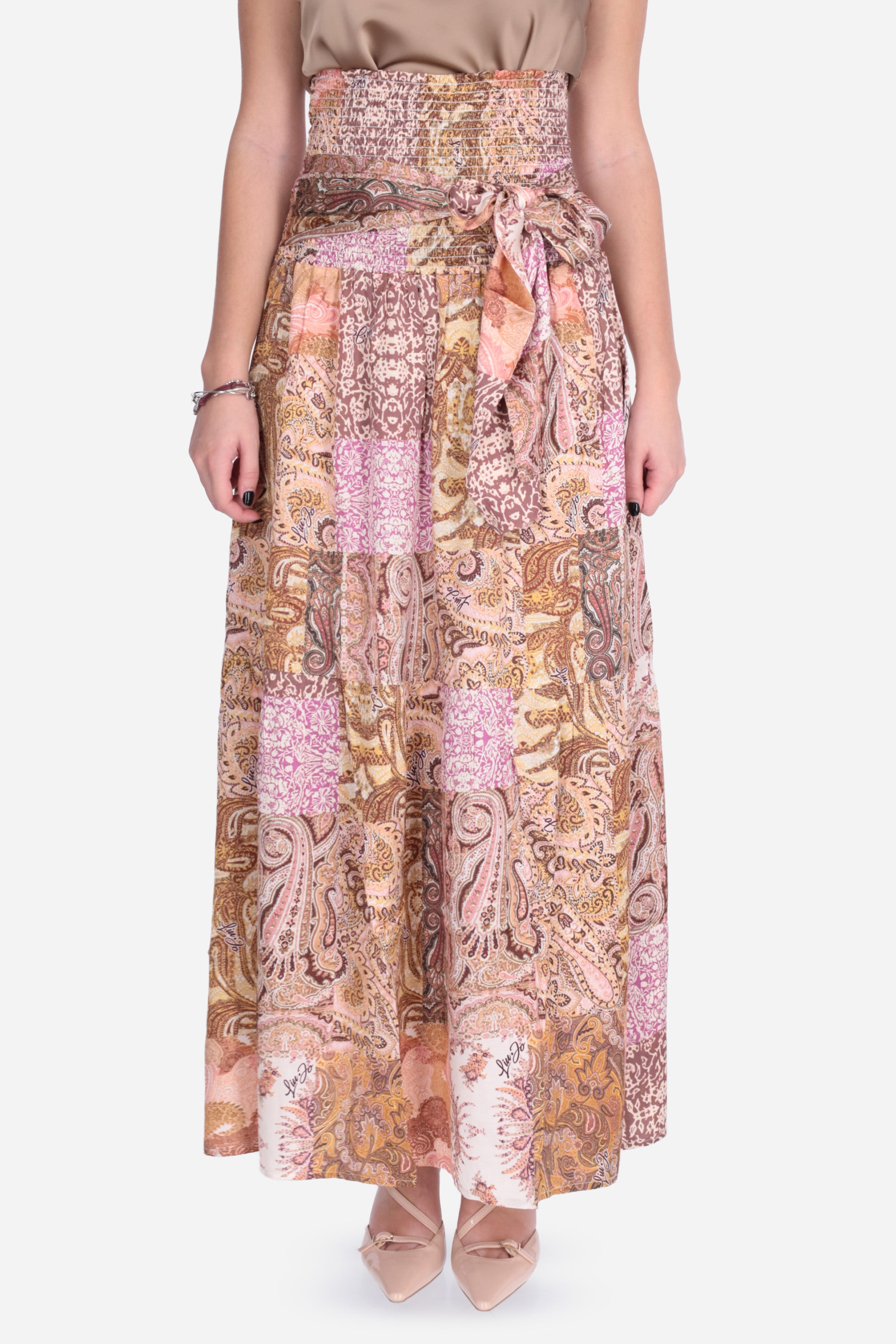 ARANCIO | LIU JO - D VA6143TS124 Gonna