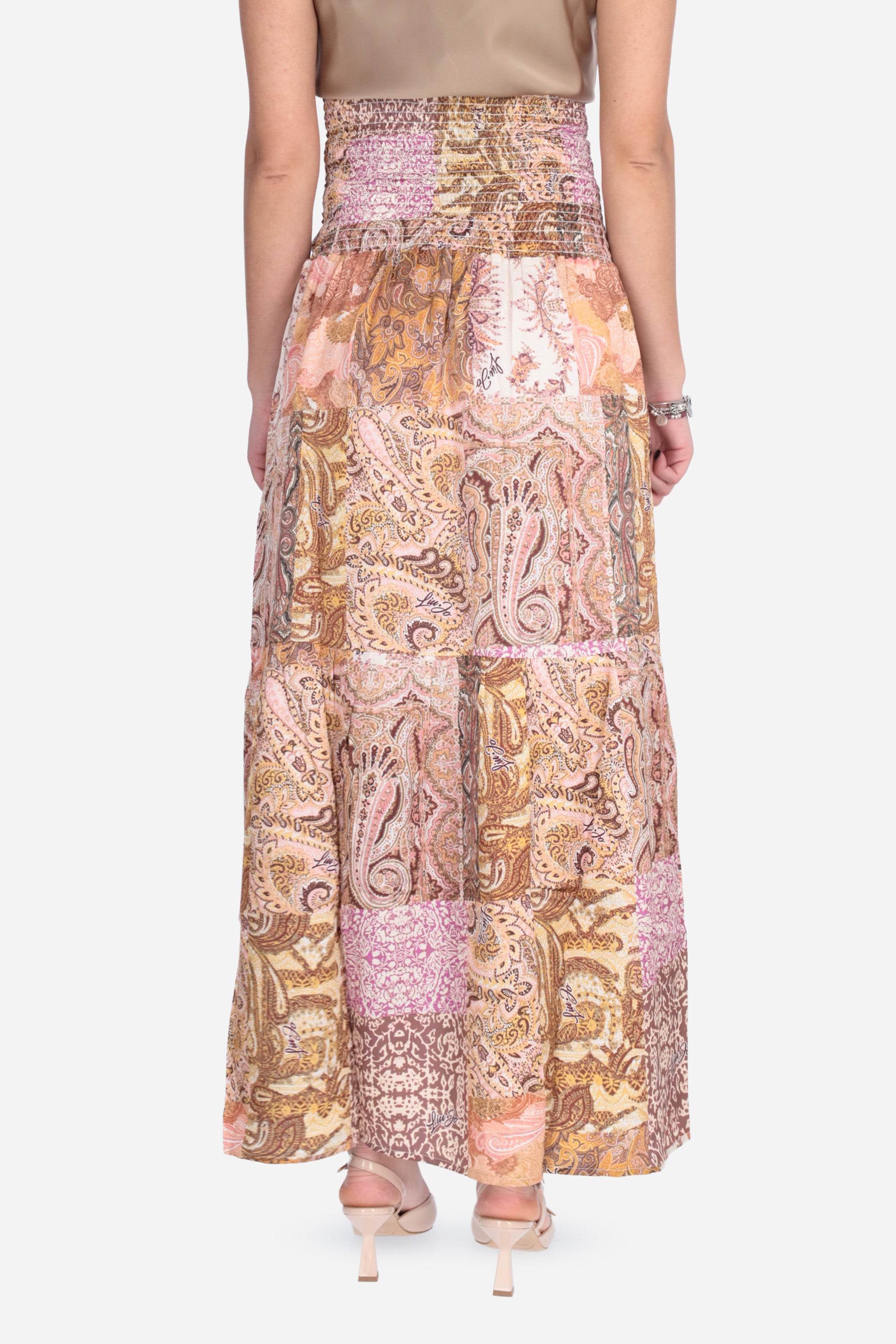 ARANCIO | LIU JO - D VA6143TS124 Gonna